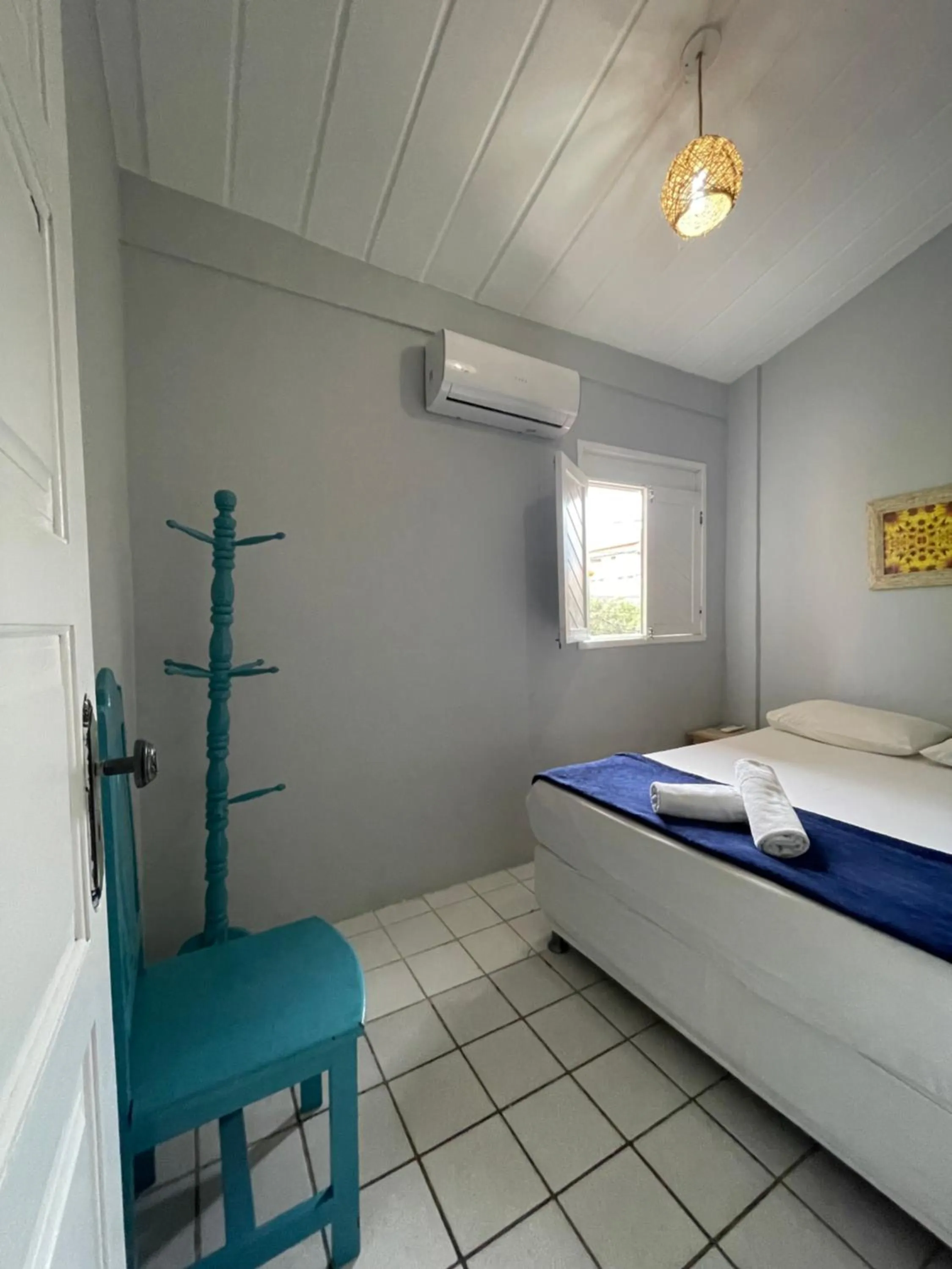 Bed in Pousada Girassol