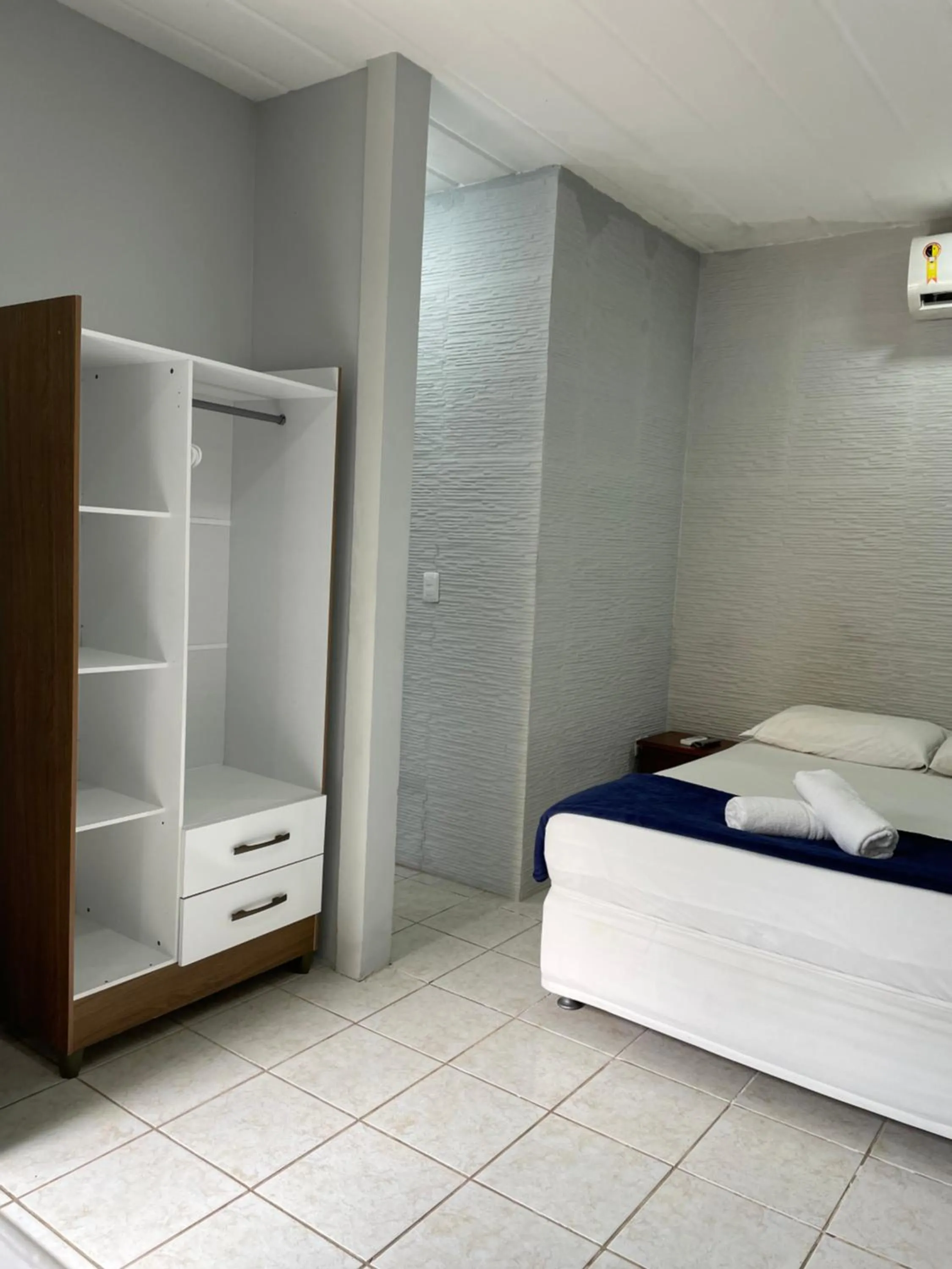 Bed in Pousada Girassol