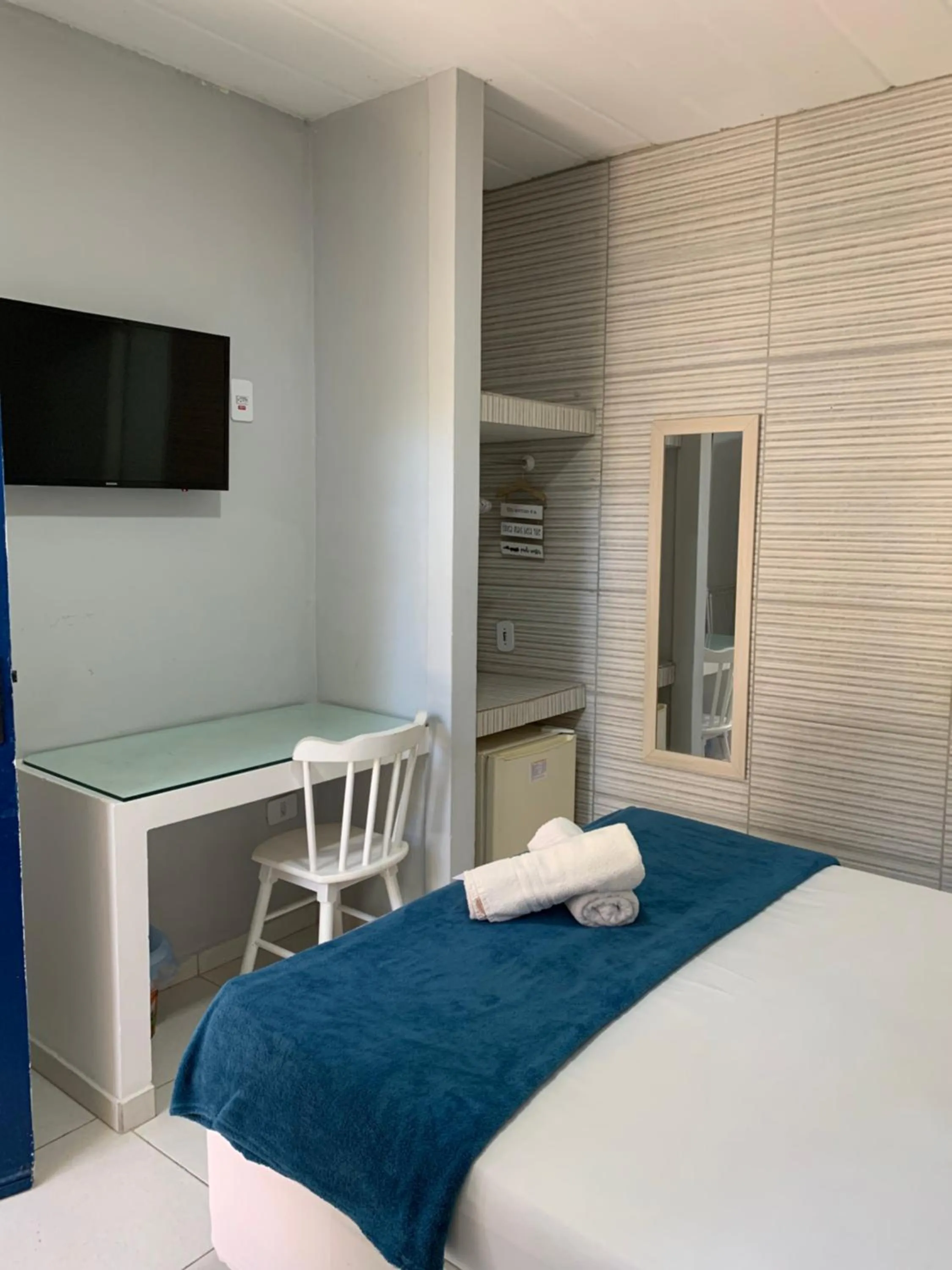 Bed in Pousada Girassol