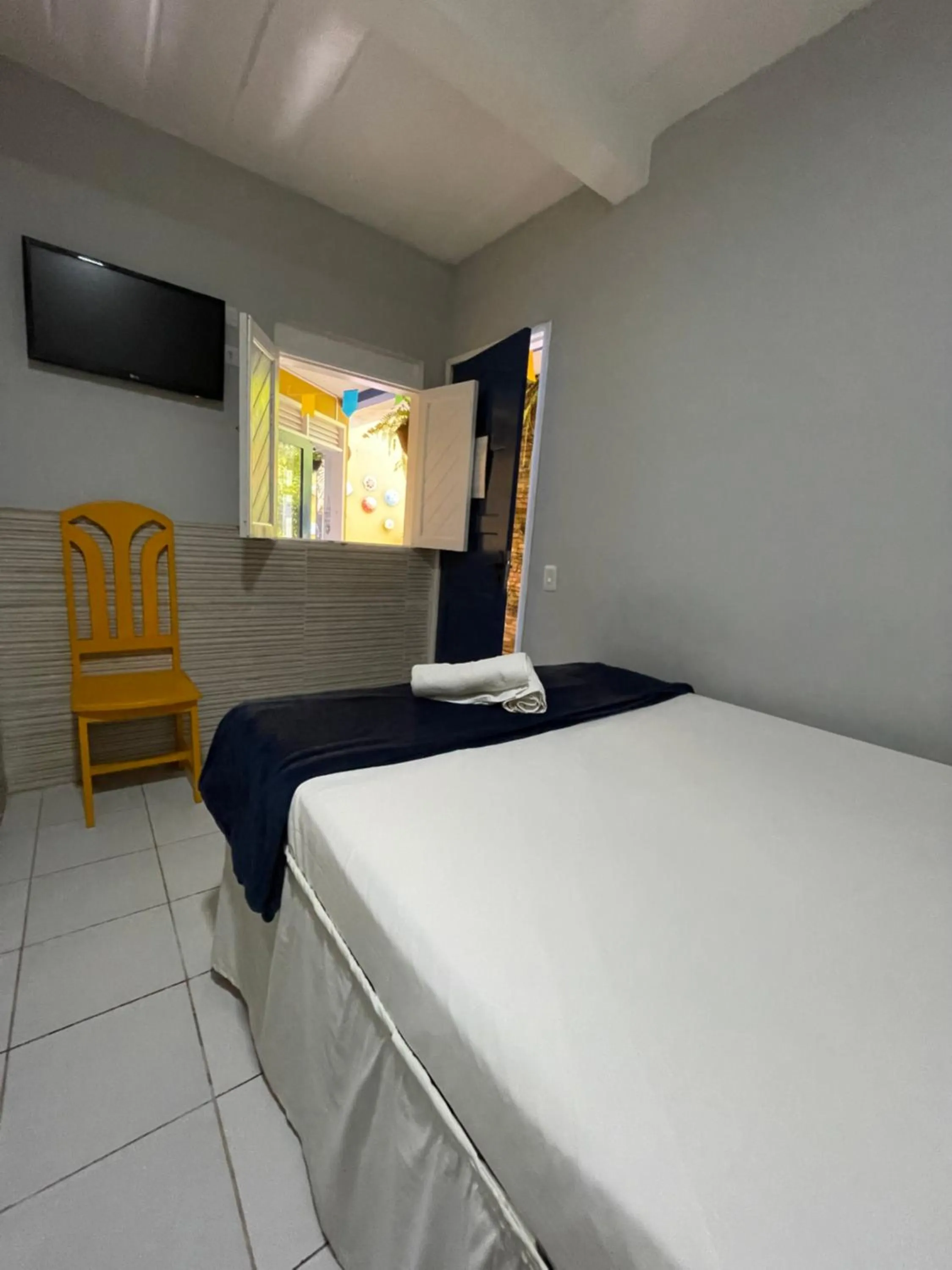 Bed in Pousada Girassol