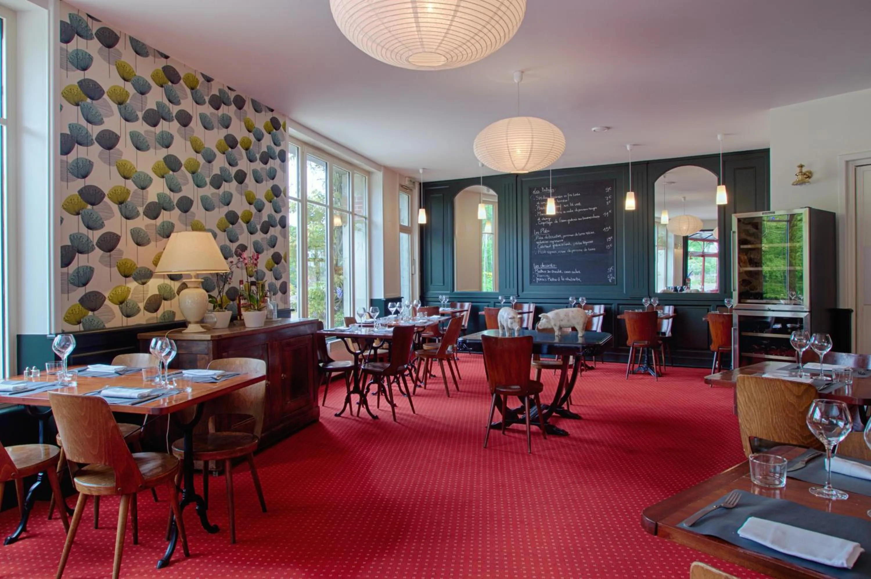 Restaurant/places to eat in Hotel de charme Les Mimosas