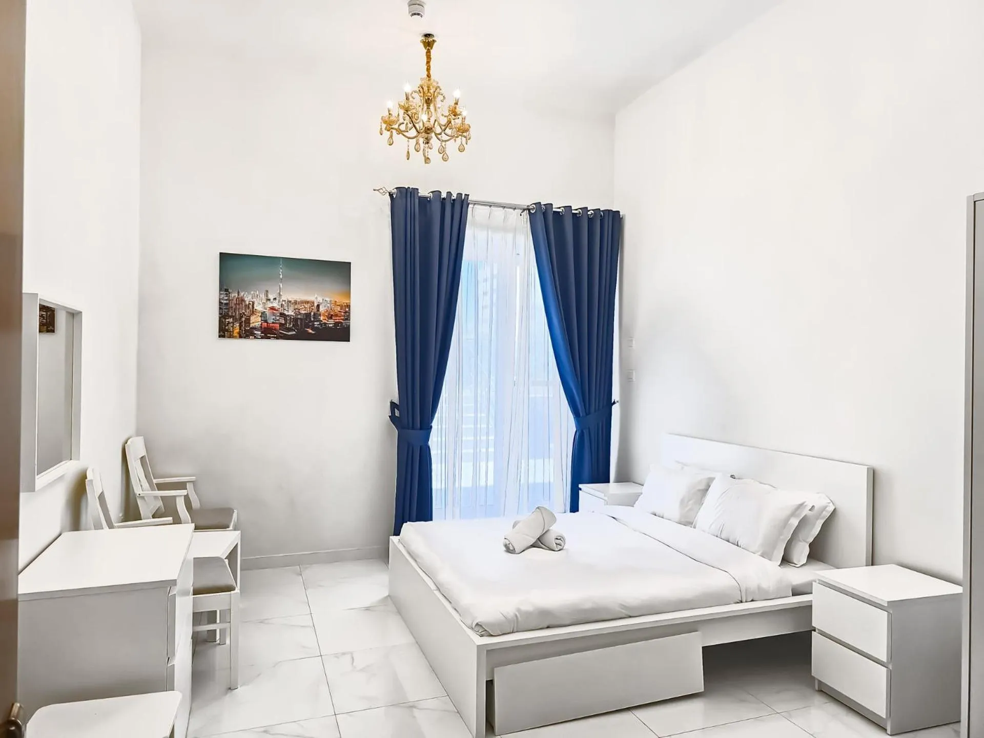 Bed in MK Residence JVC