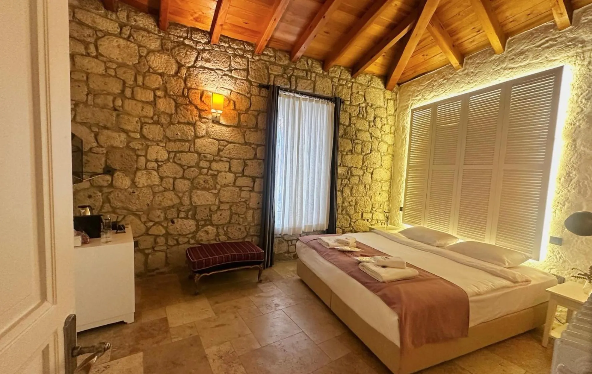 Bed in La Grenadine Hotel