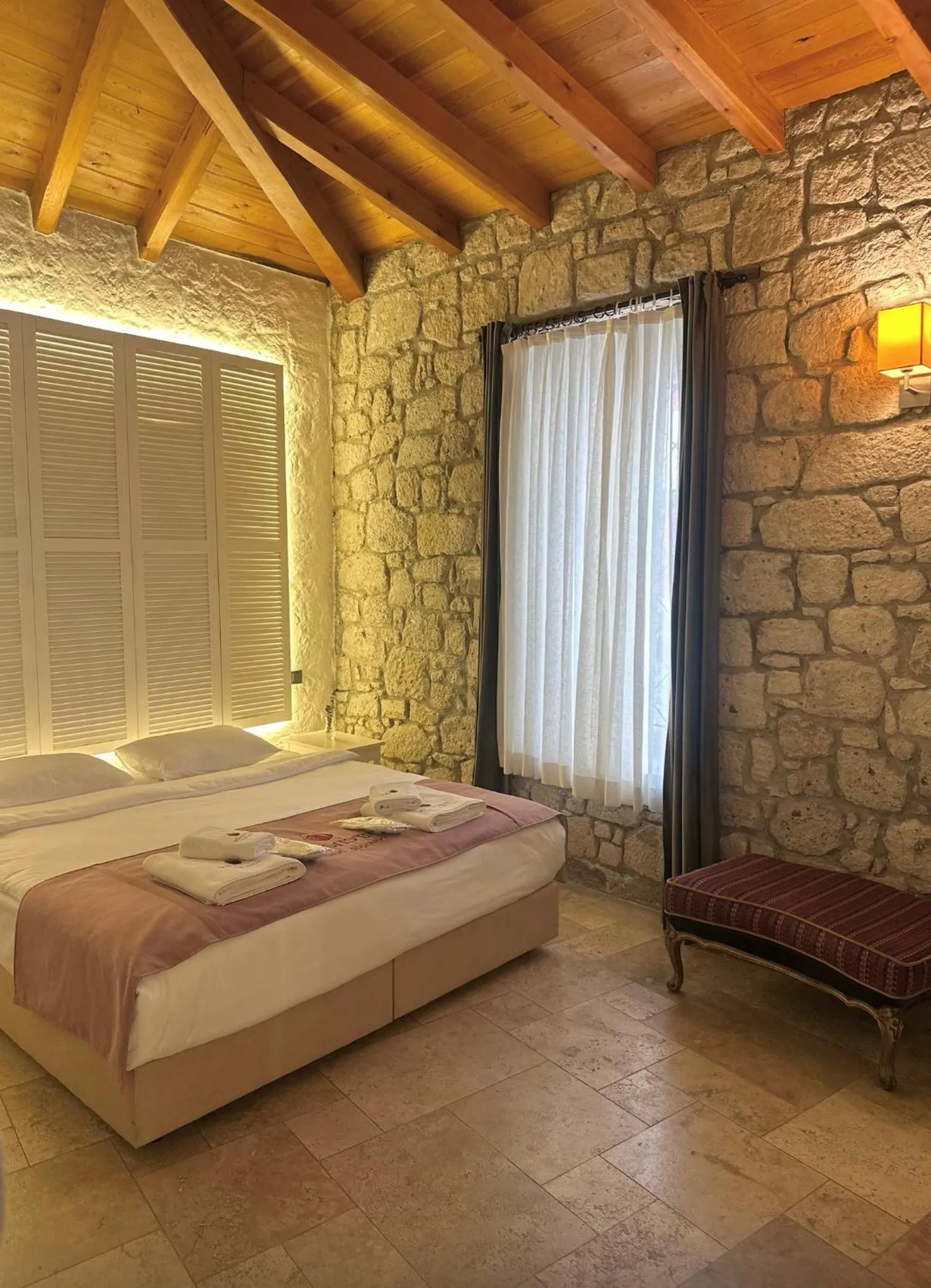 Bed in La Grenadine Hotel