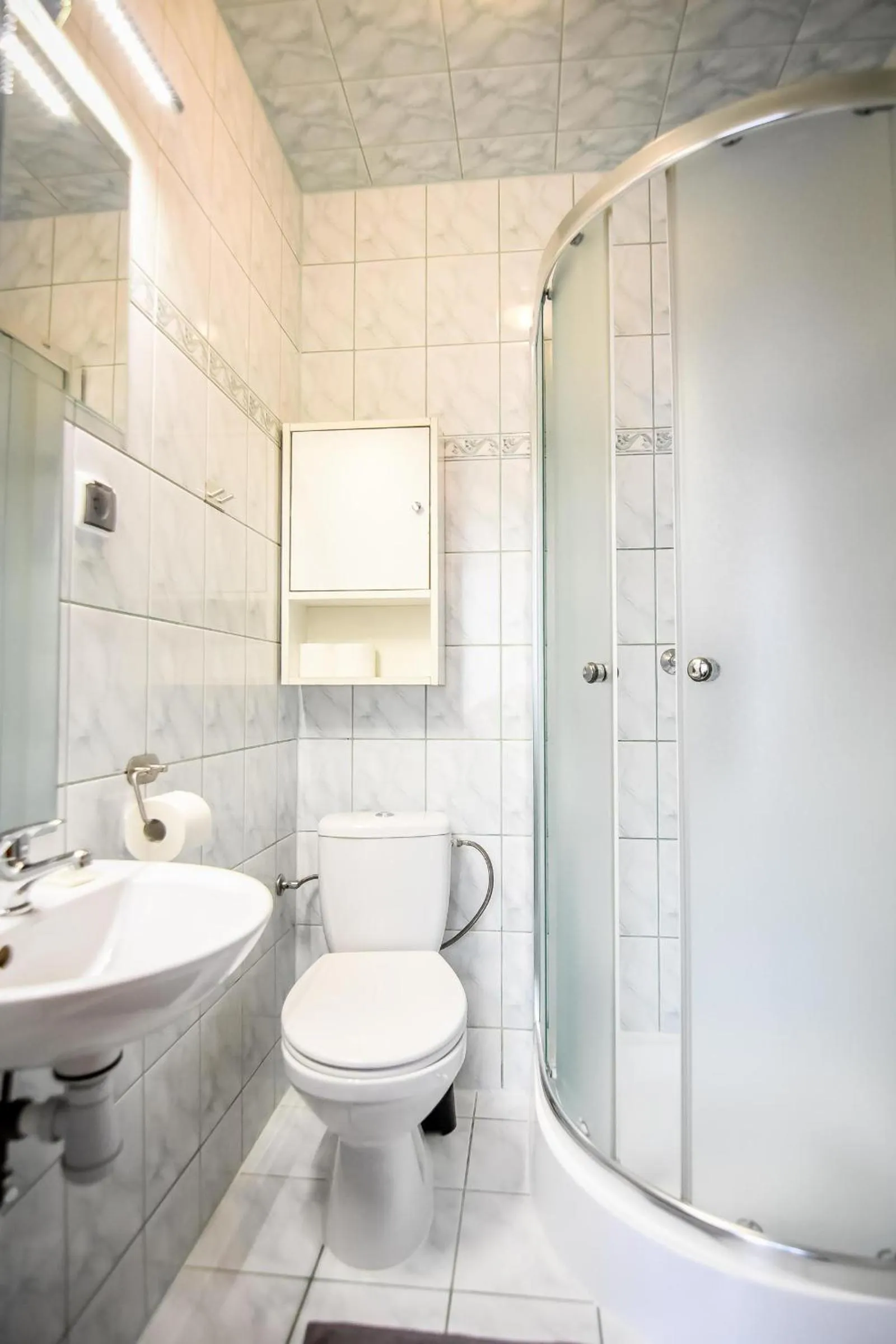 Shower in Willa Znana