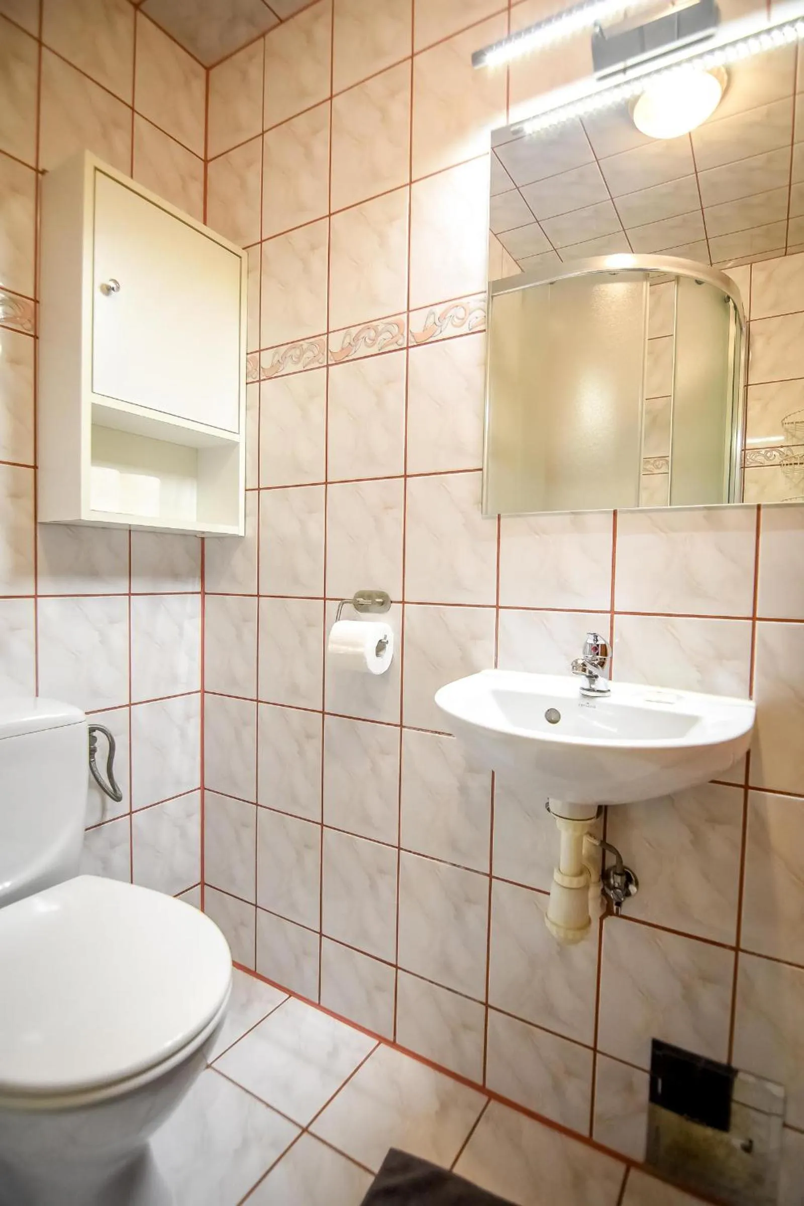 Shower in Willa Znana