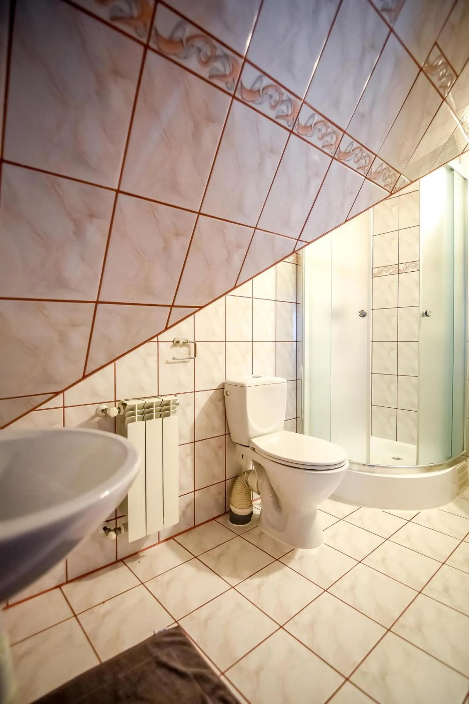 Shower in Willa Znana