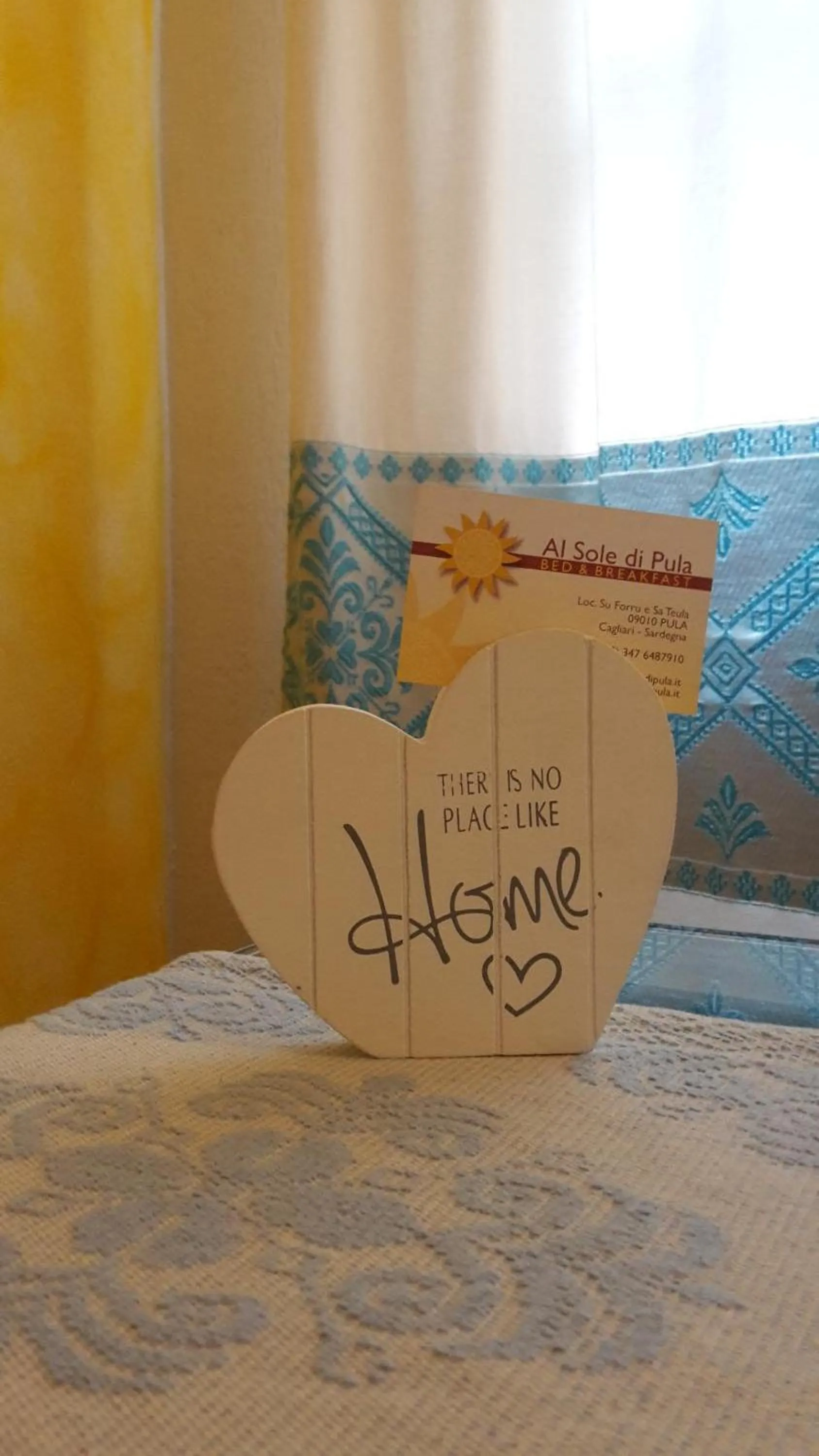 Decorative detail in Al Sole Di Pula