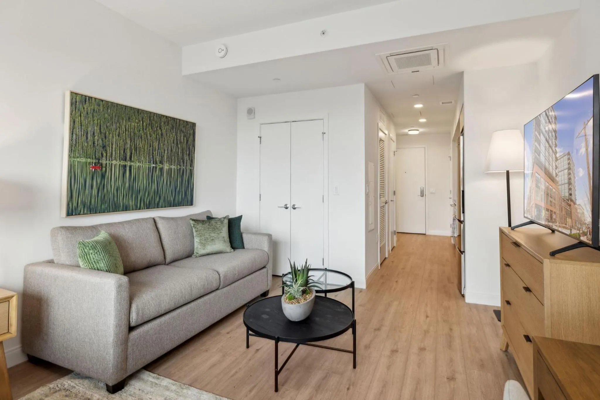 Living room in Placemakr Buzzard Point