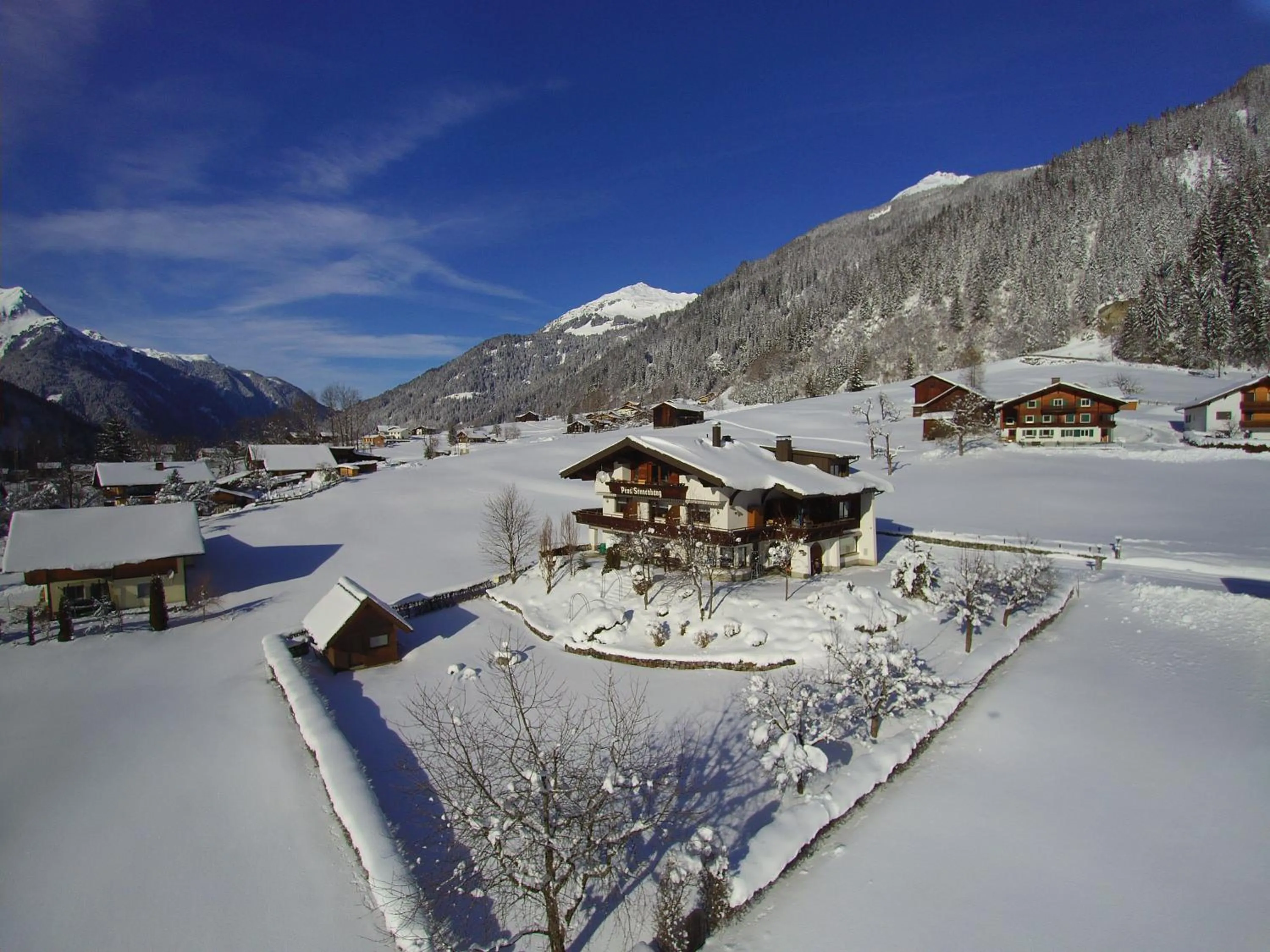 Bird's eye view in Sonnenhang Montafon