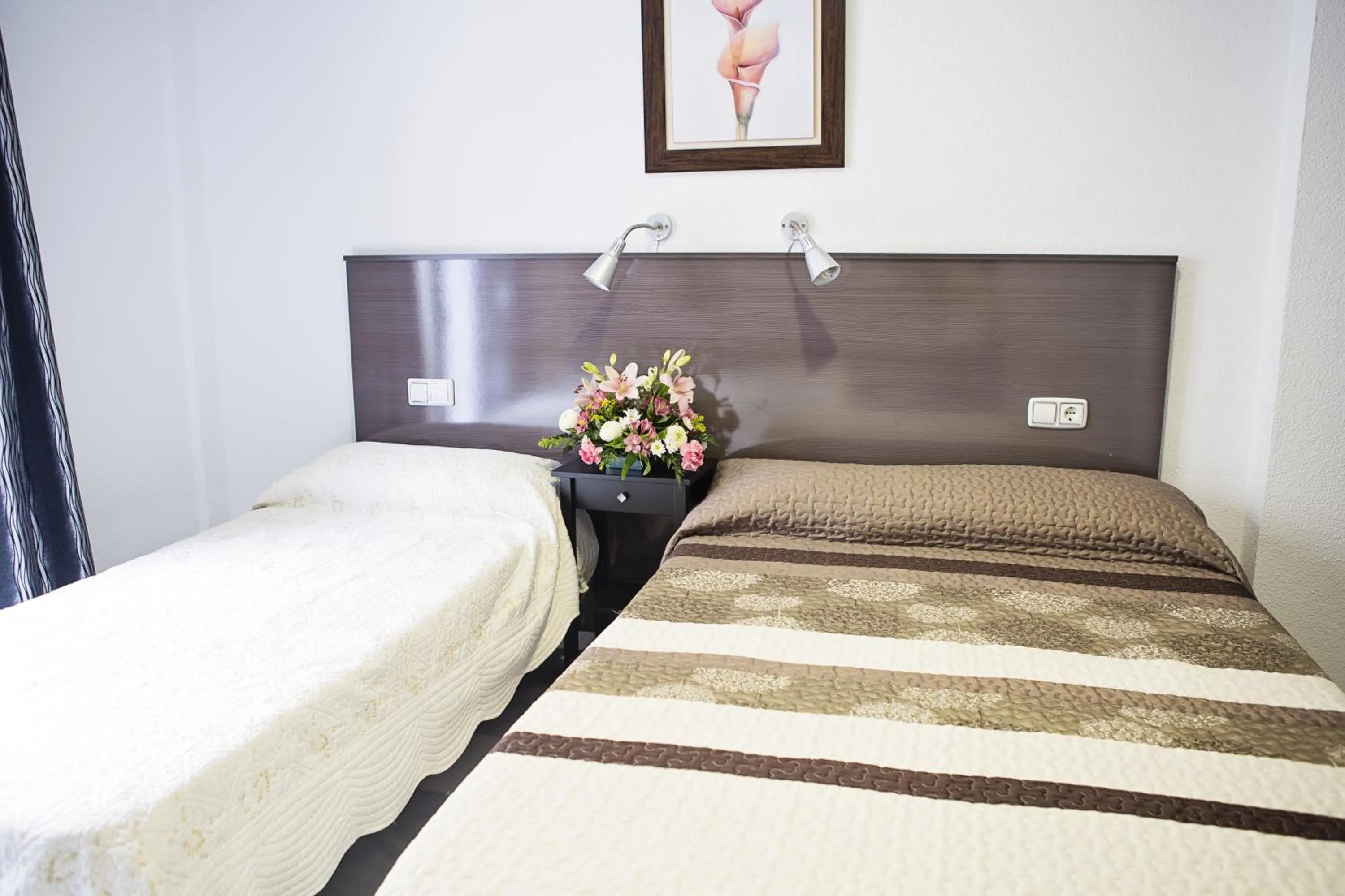 Photo of the whole room, Bed in La Casa de los Faroles