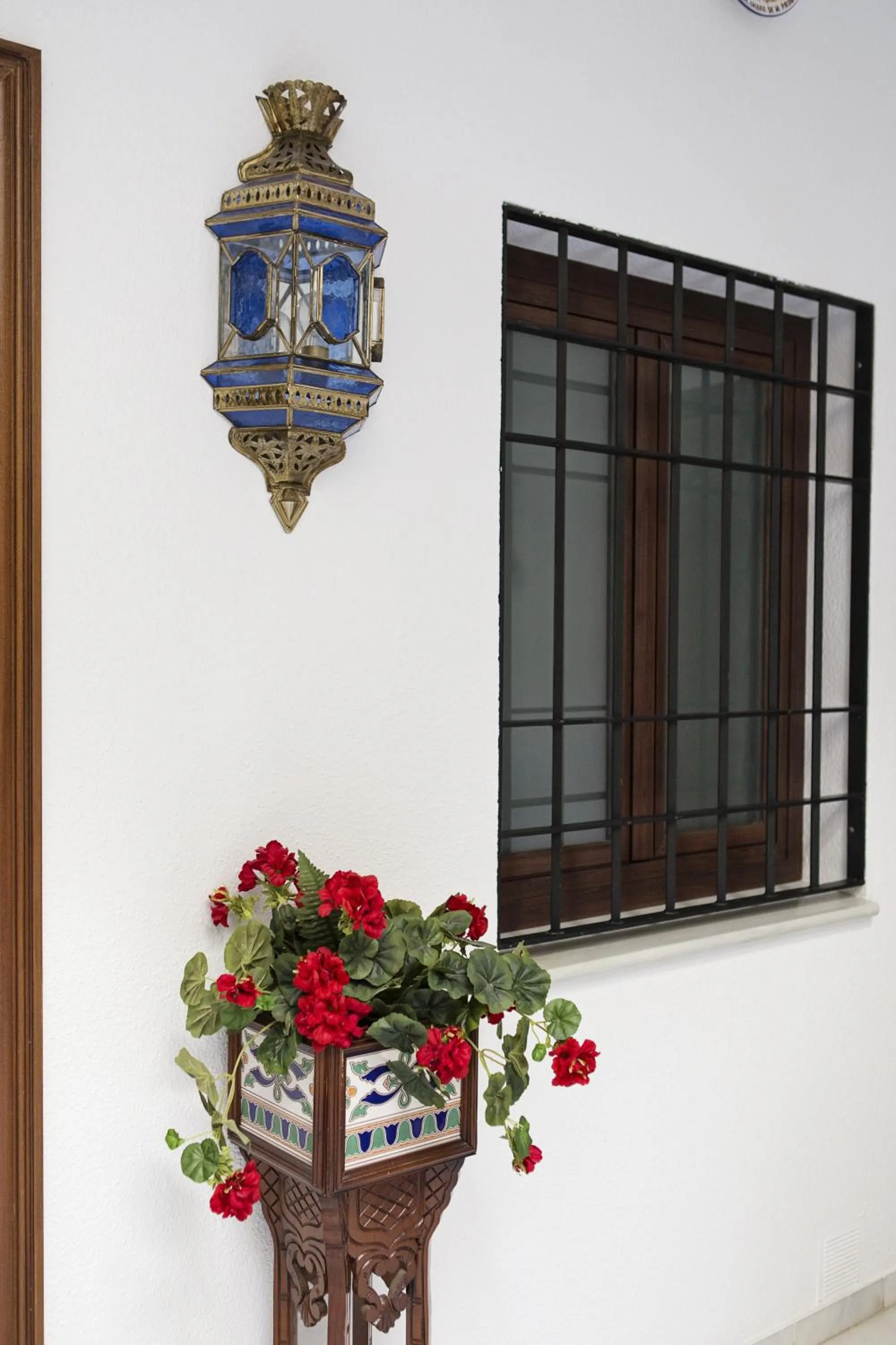 Decorative detail in La Casa de los Faroles