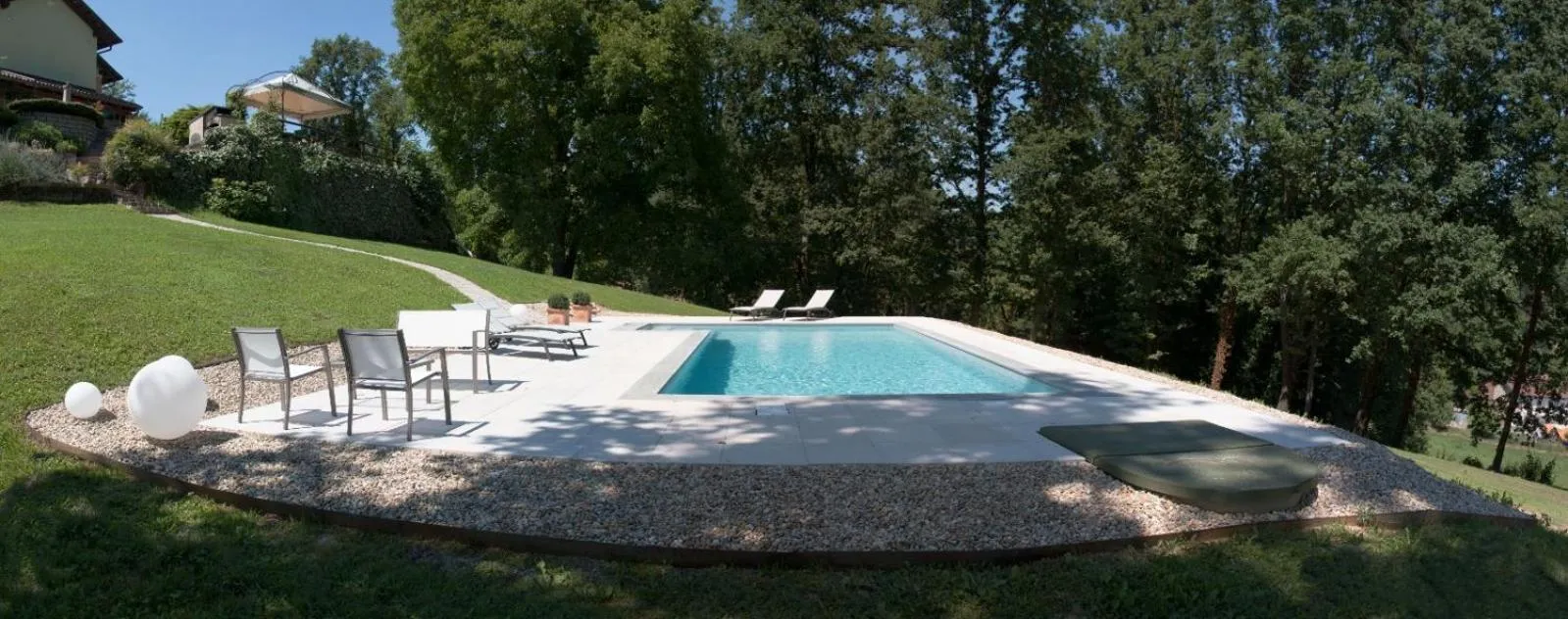 Swimming pool in B&B La Bianchina