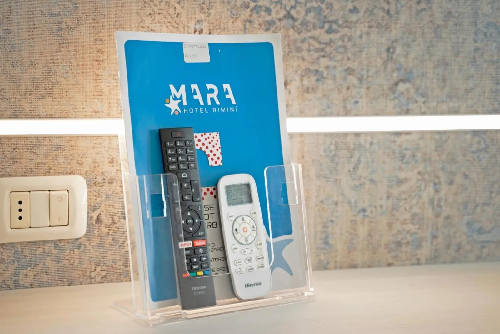 Decorative detail in Hotel Mara