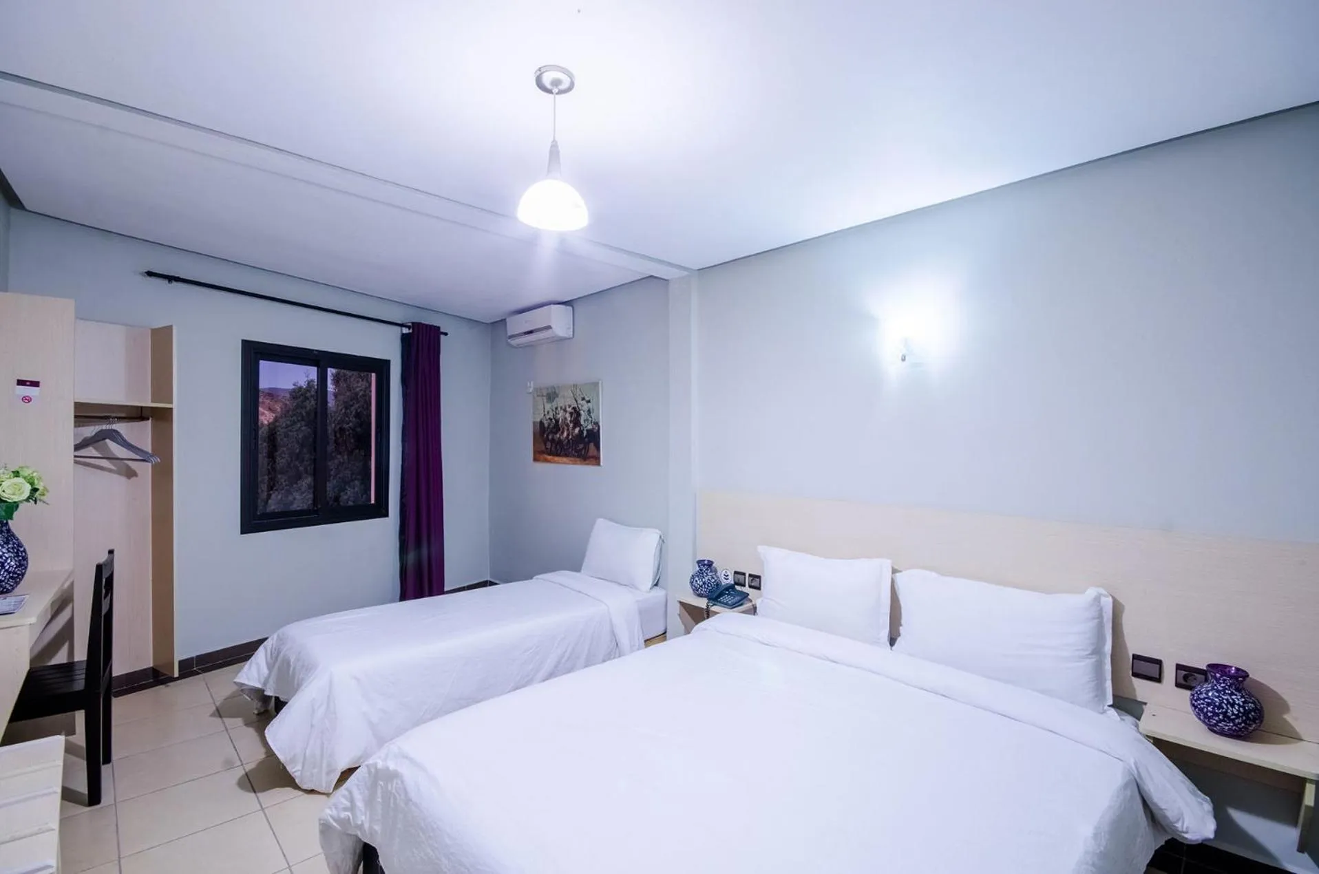 Bed in INOU Hotel Aourir