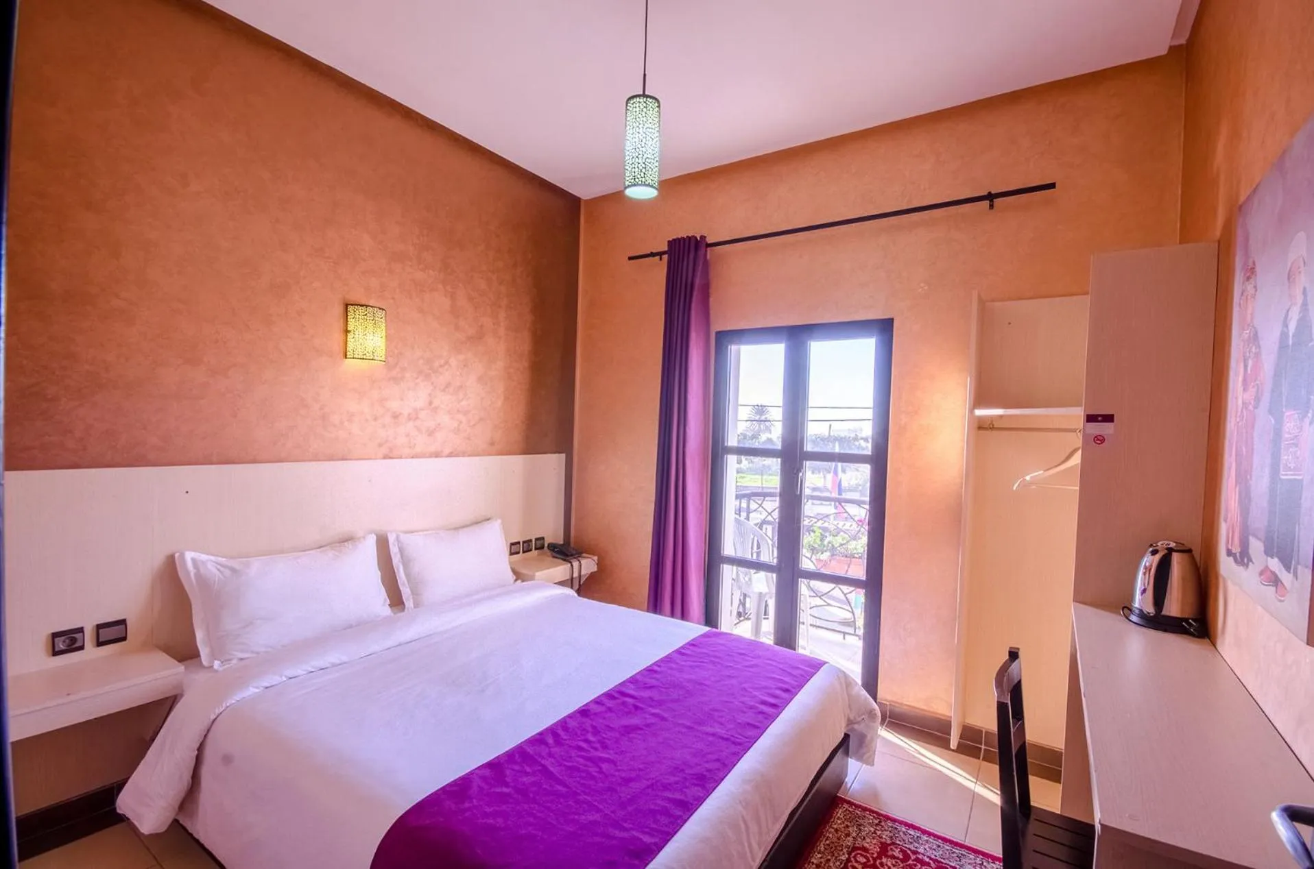 Bed in INOU Hotel Aourir