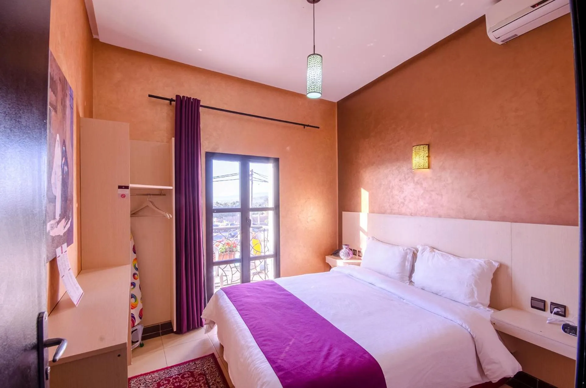 Bed in INOU Hotel Aourir