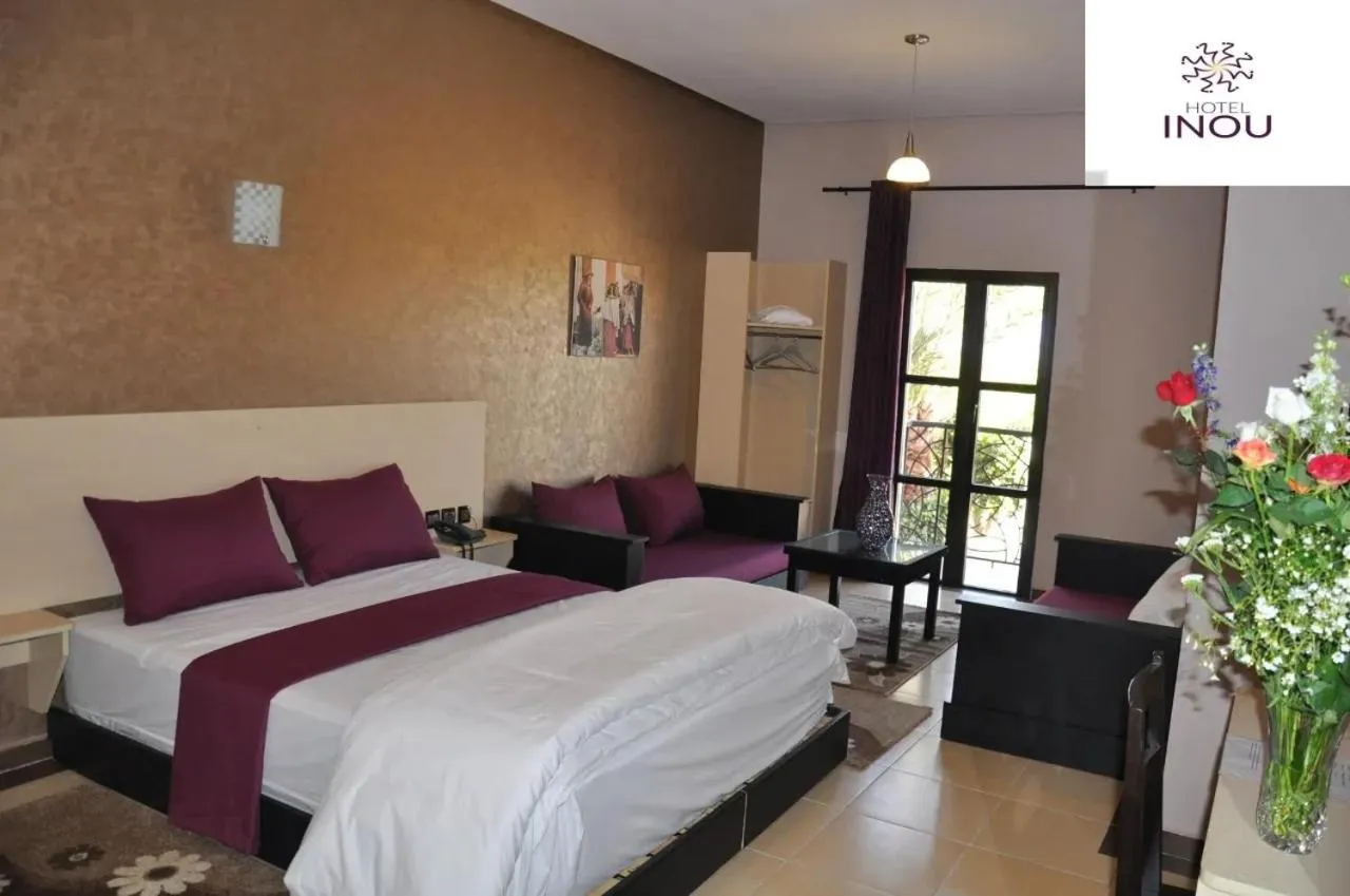 Bedroom, Bed in INOU Hotel Aourir