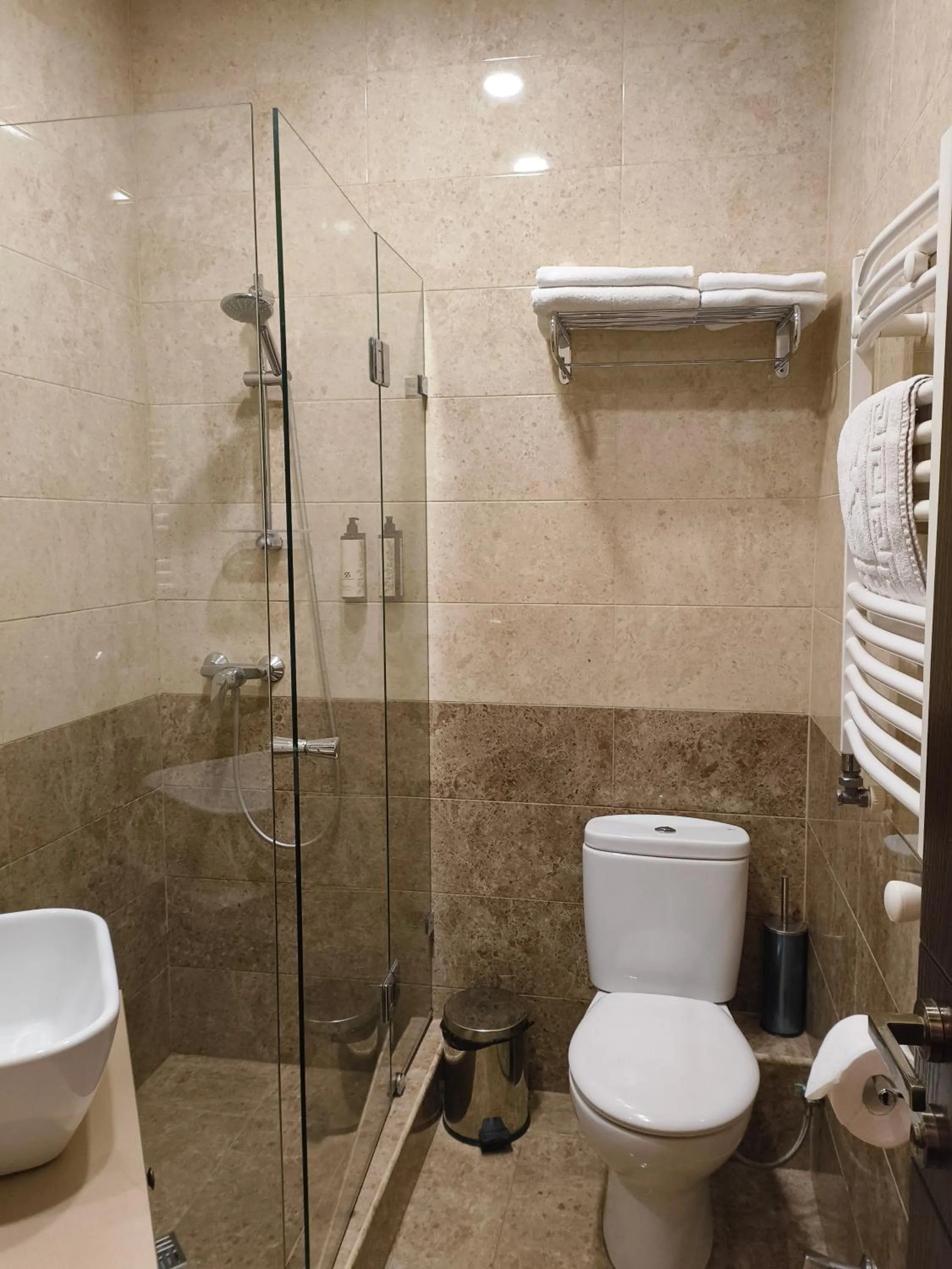 Shower in Marionn Hotel