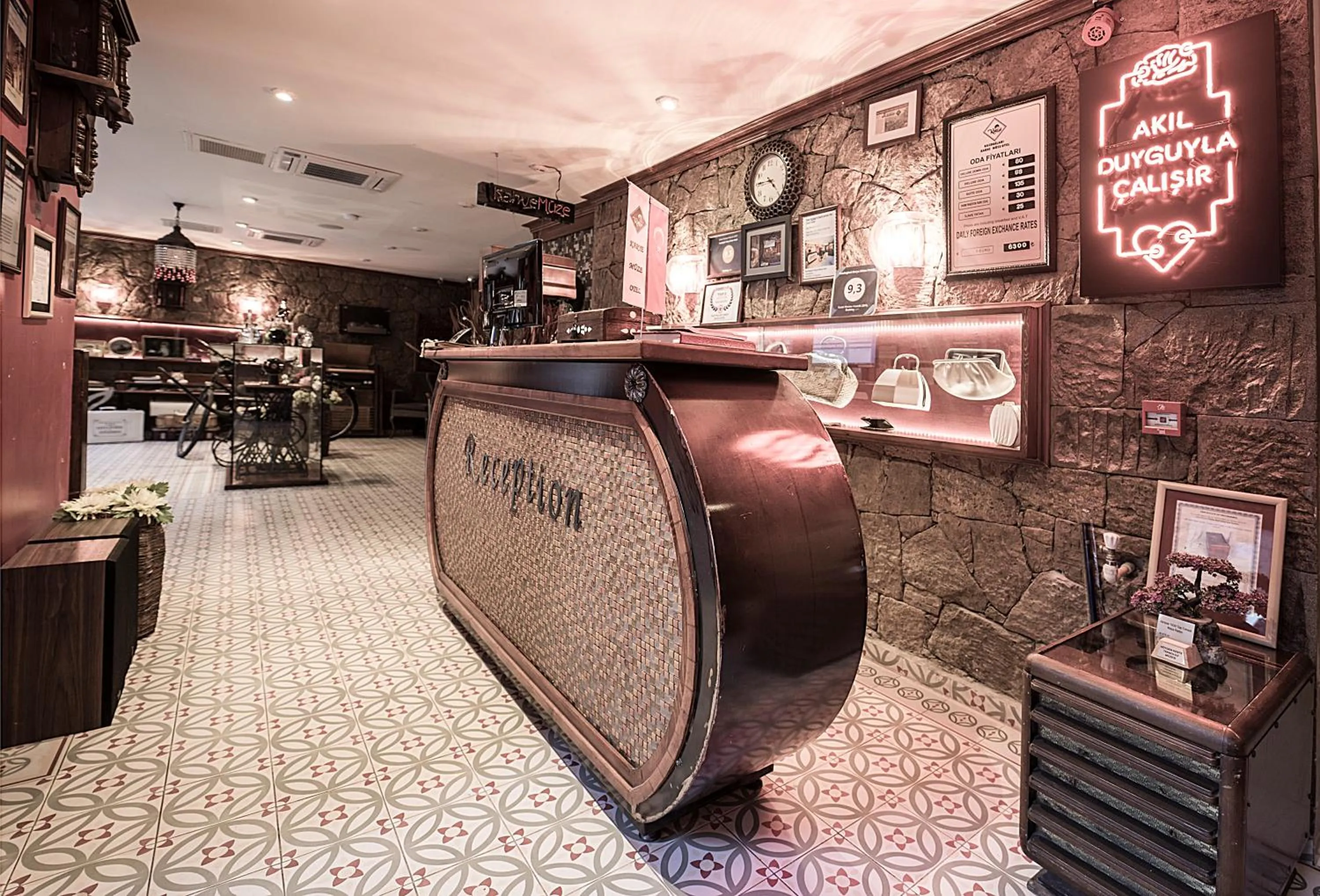 Lobby or reception in Kazdaglari Karye Müze Hotel