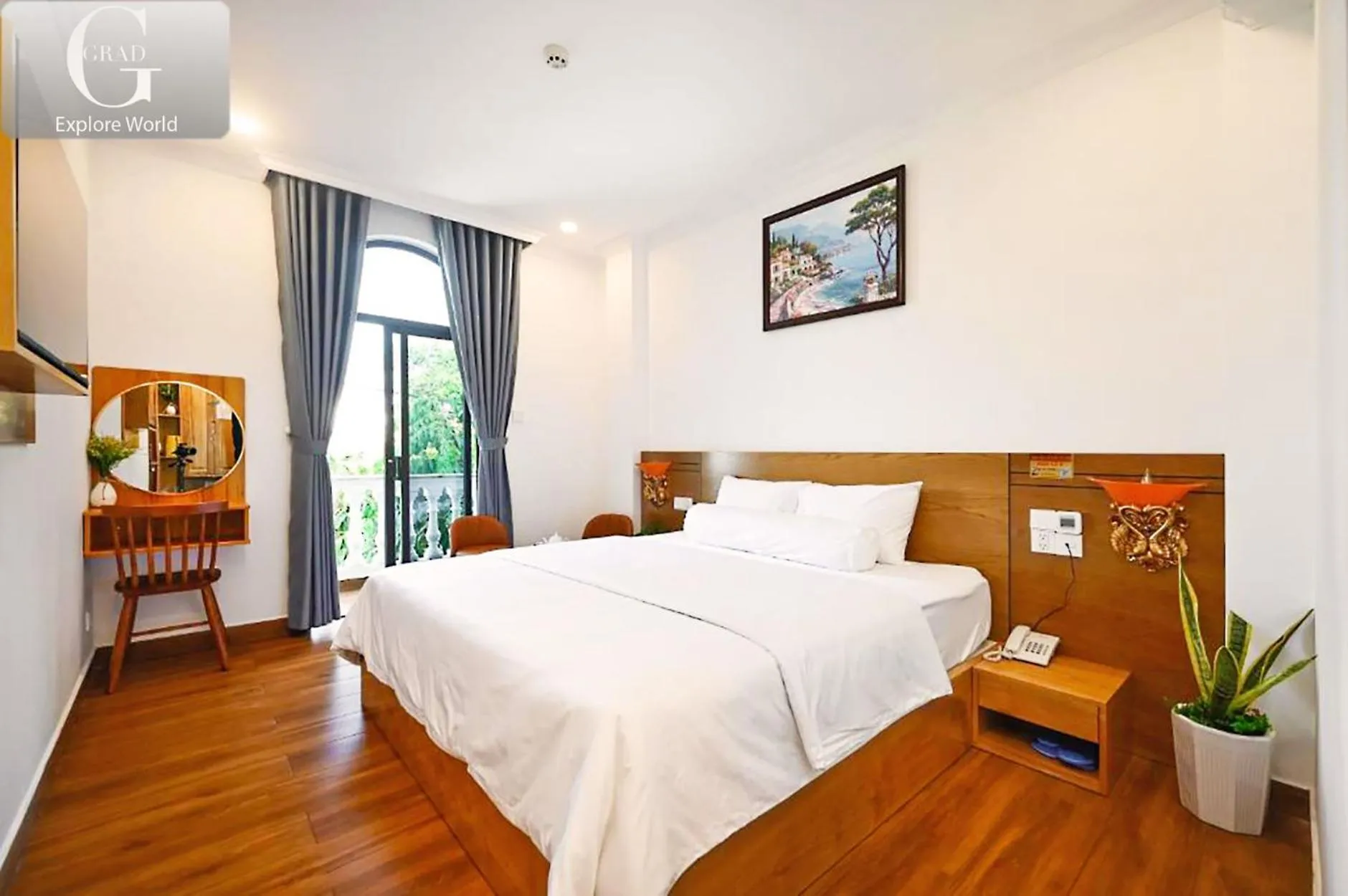 Bed in Ly Ly Hotel 2