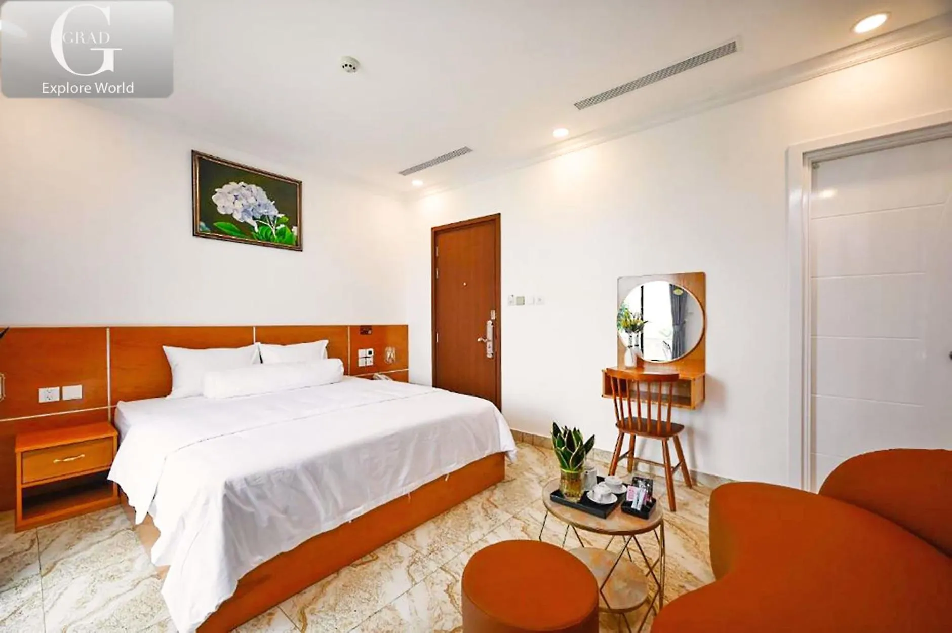 Bed in Ly Ly Hotel 2