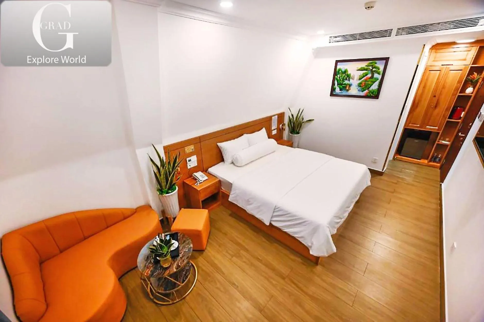 Bed in Ly Ly Hotel 2