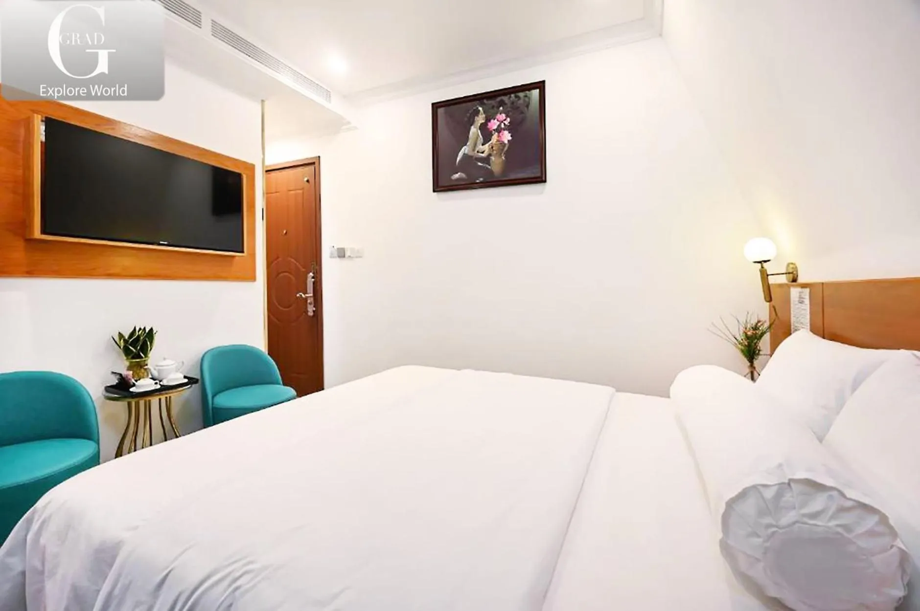 Bed in Ly Ly Hotel 2