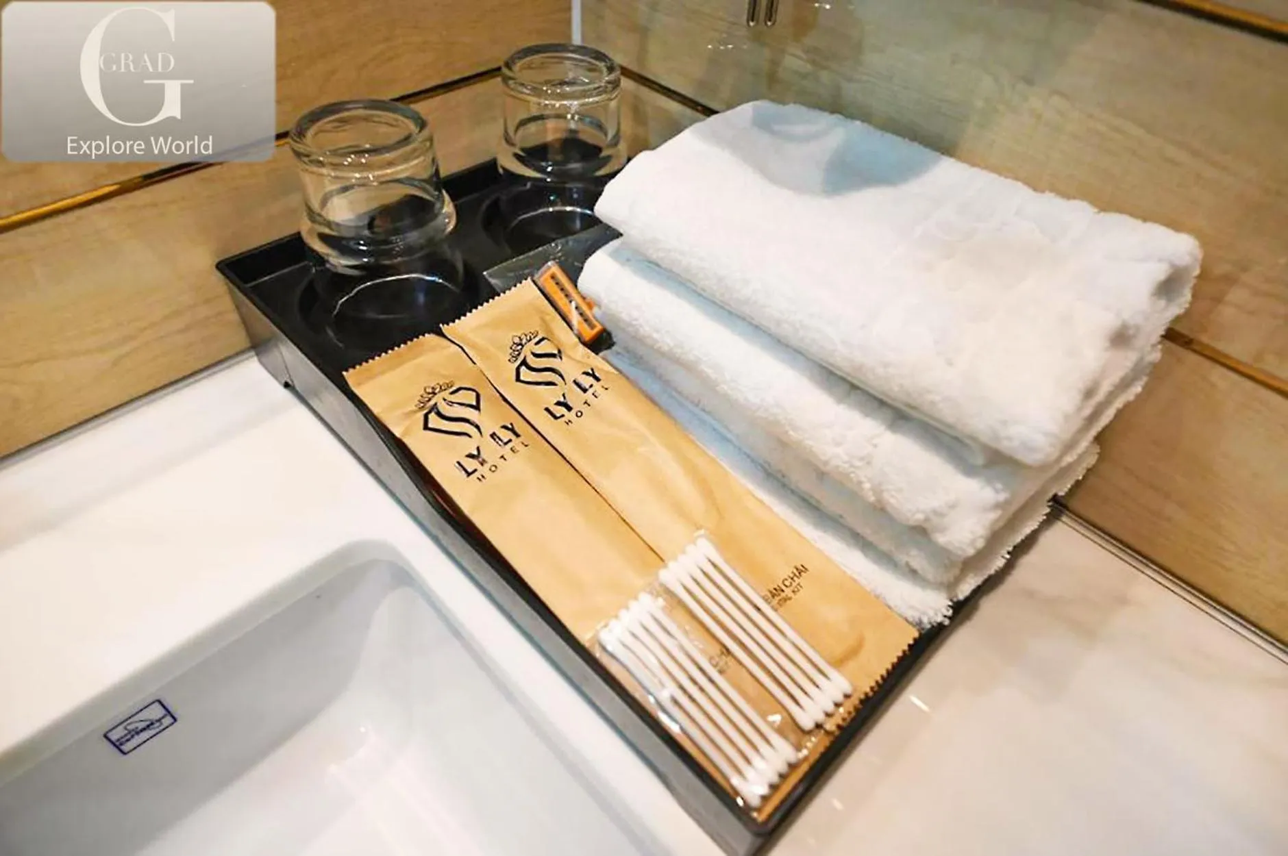 Bathroom in Ly Ly Hotel 2