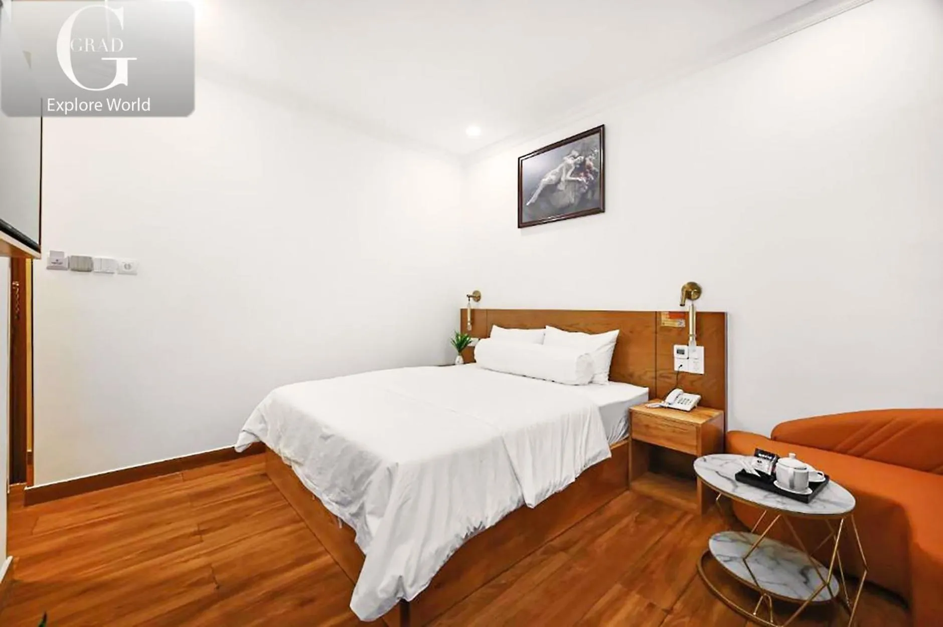 Bed in Ly Ly Hotel 2