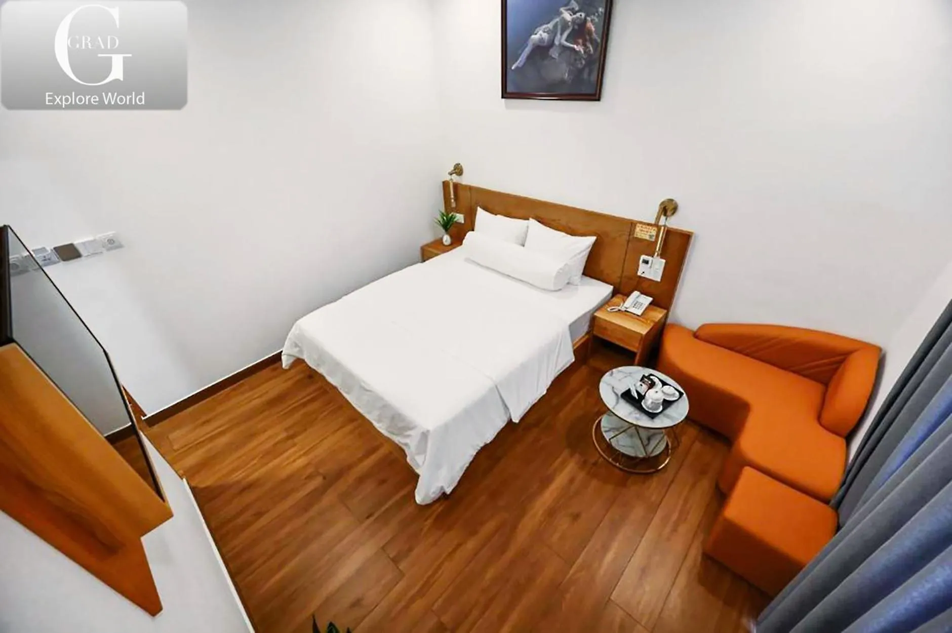 Bed in Ly Ly Hotel 2