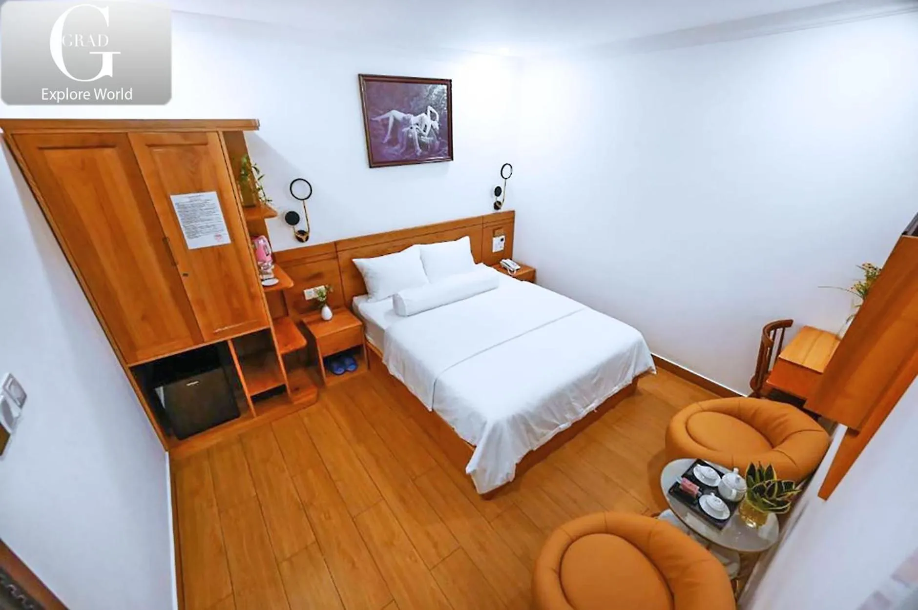 Bed in Ly Ly Hotel 2