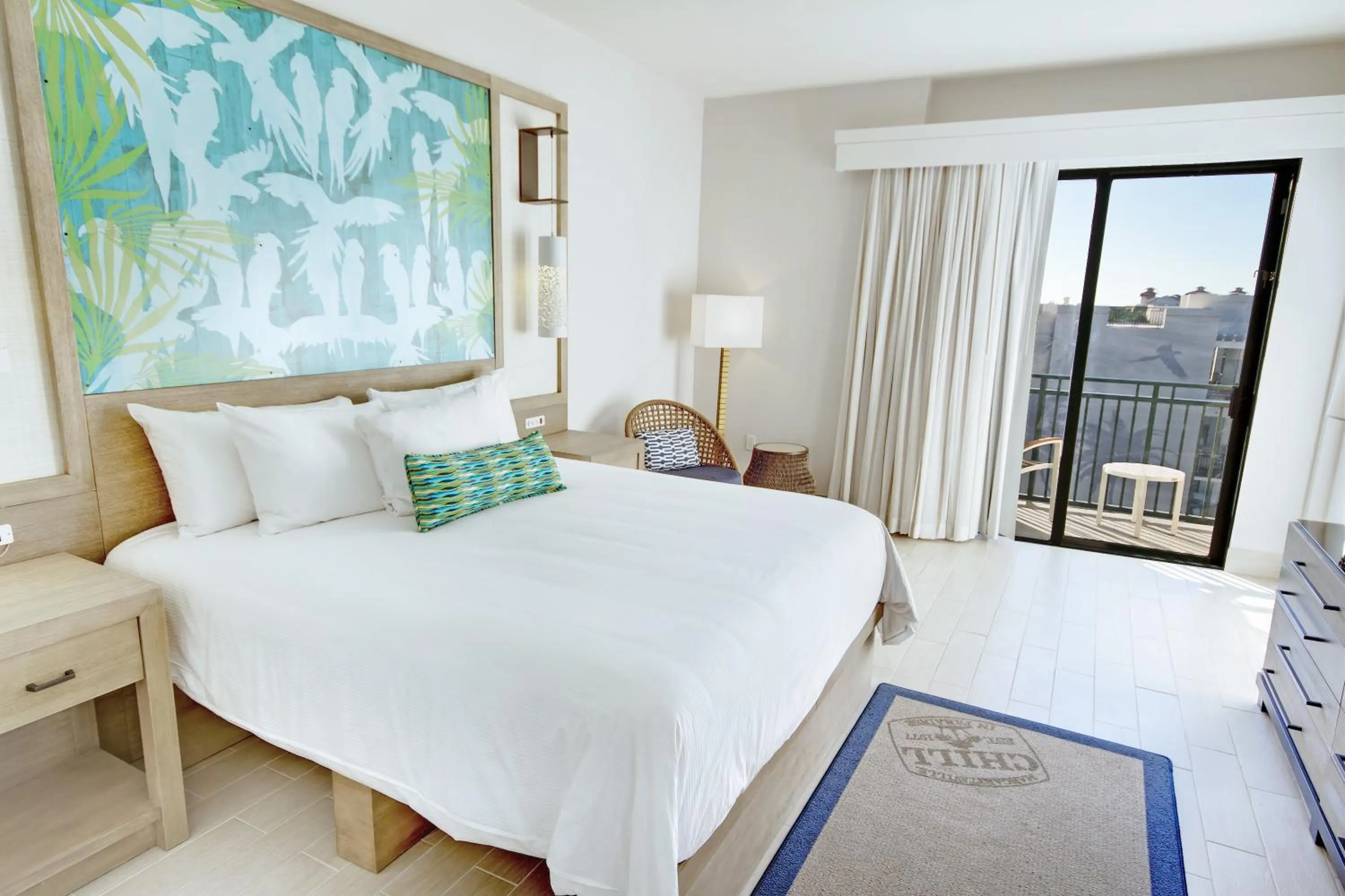 Bedroom, Bed in Margaritaville Vacation Club - Rio Mar