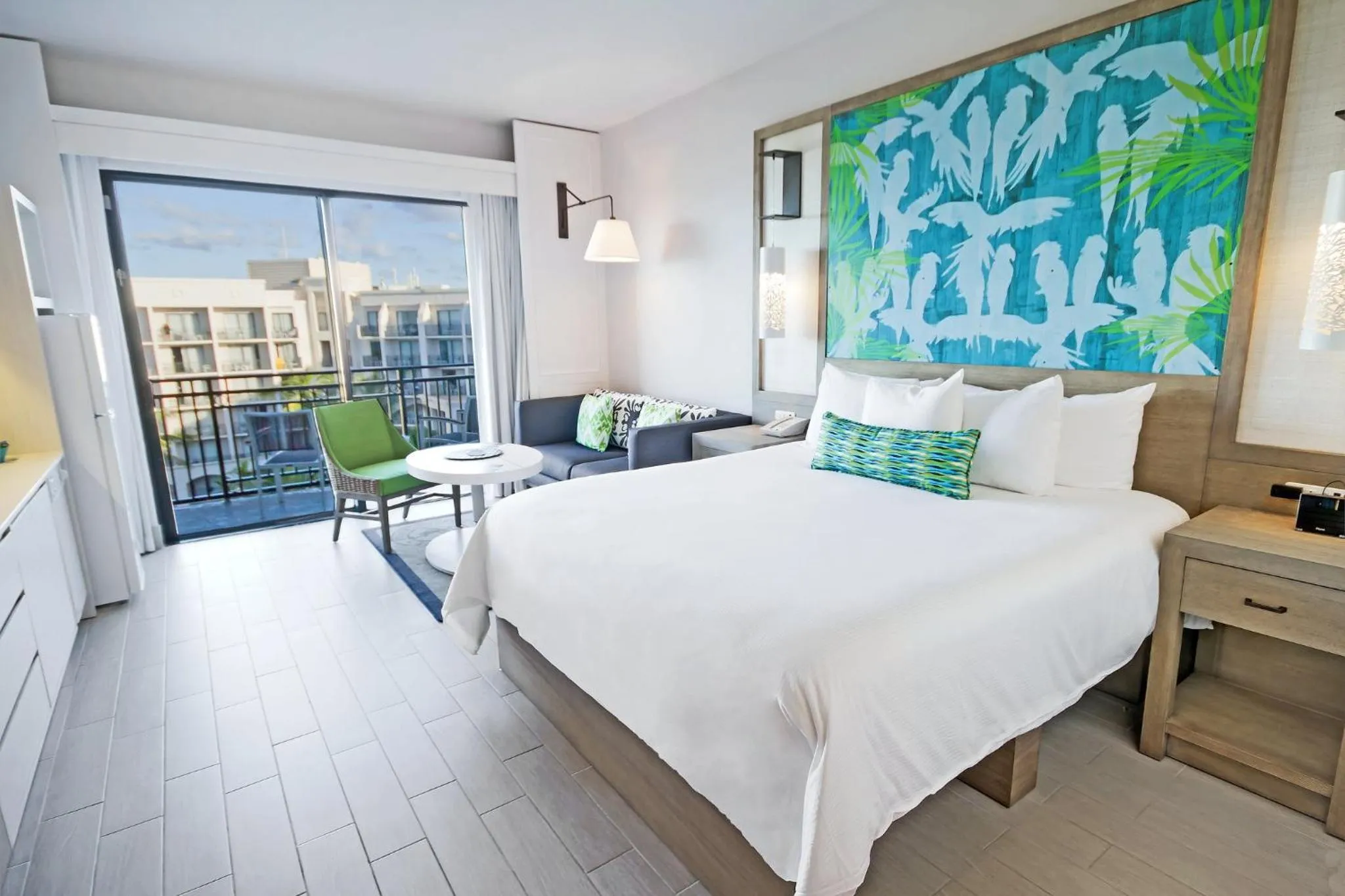 Bedroom, Bed in Margaritaville Vacation Club - Rio Mar