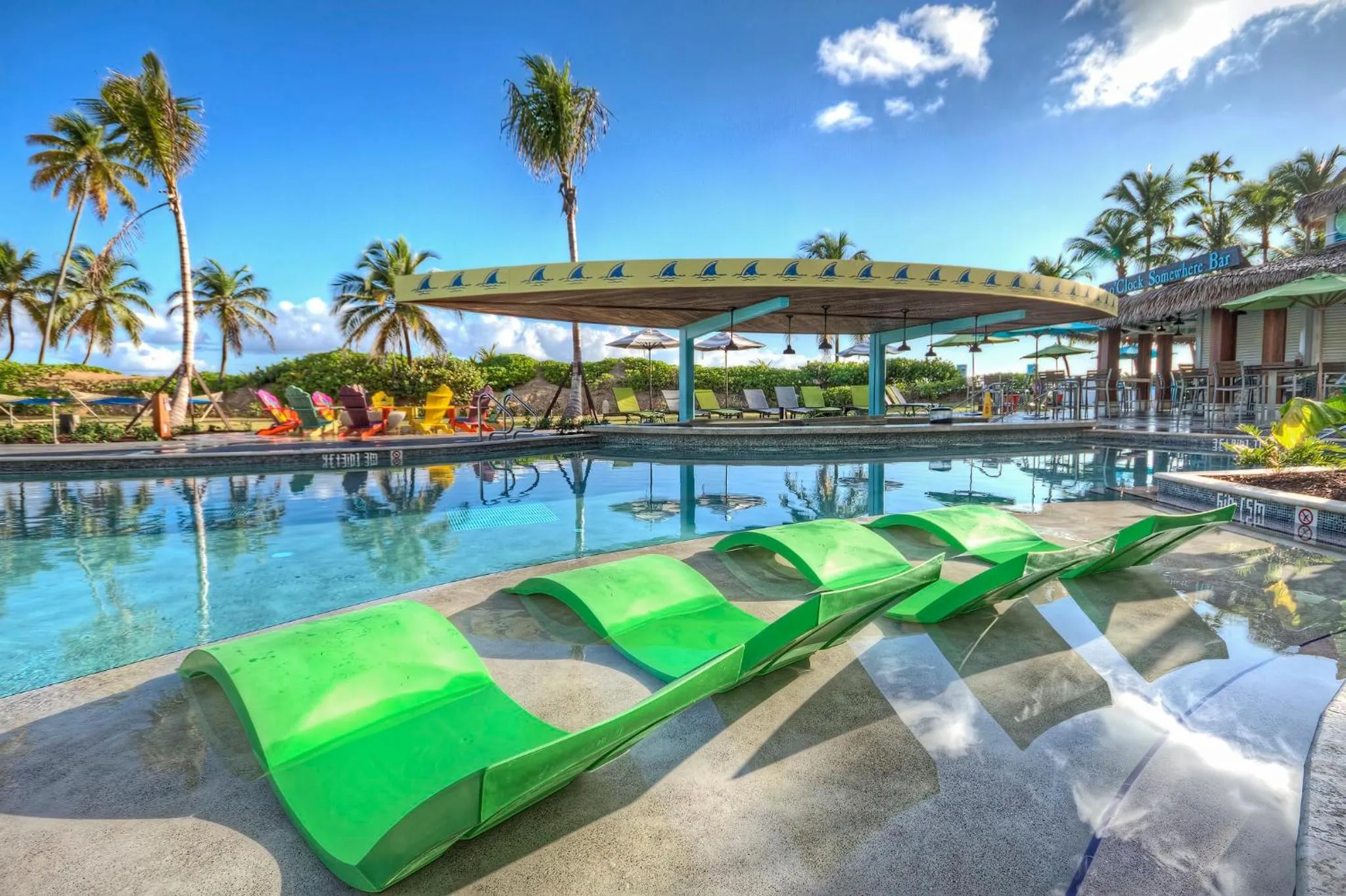Swimming pool in Margaritaville Vacation Club - Rio Mar