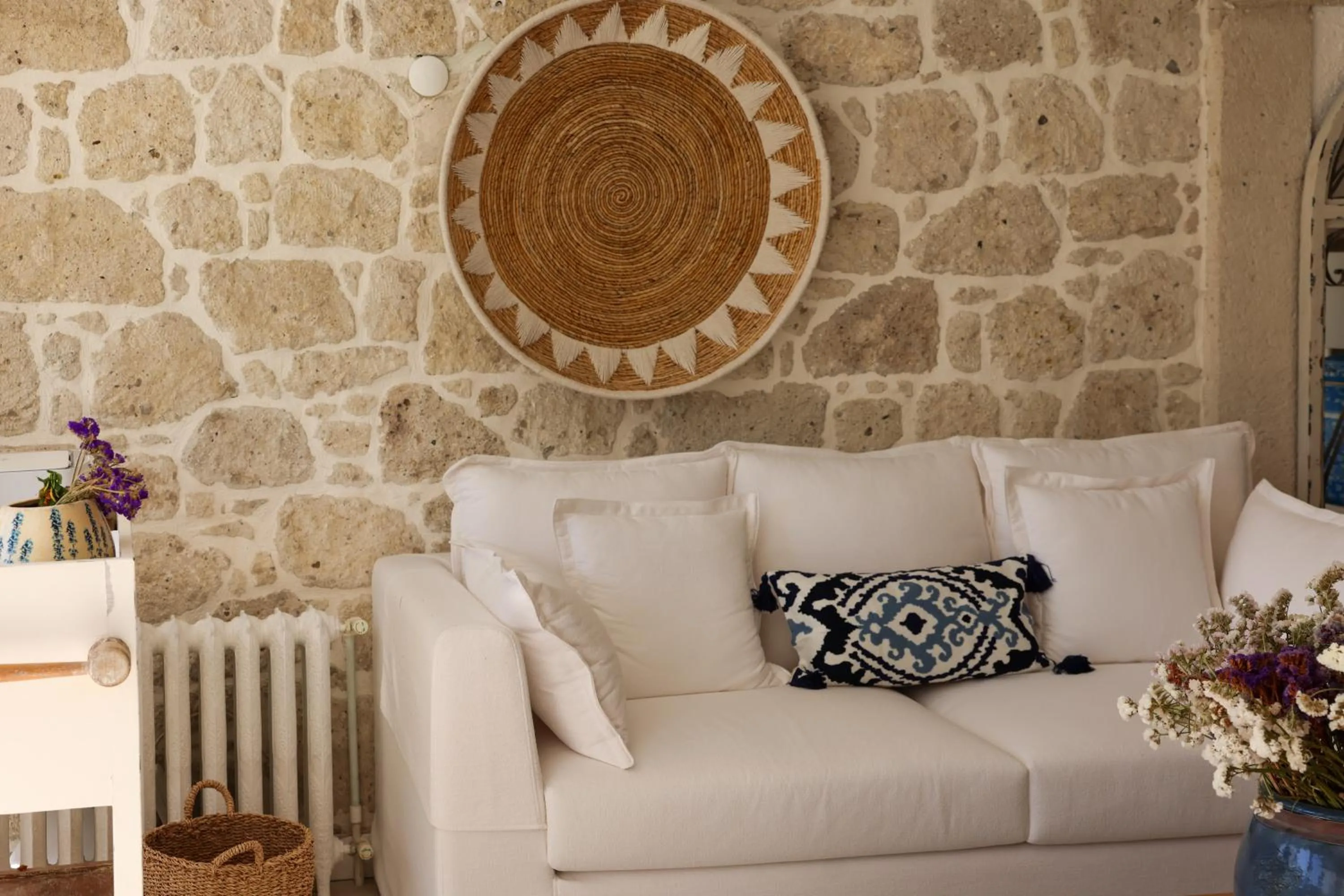 Seating area in Pera Alaçatı