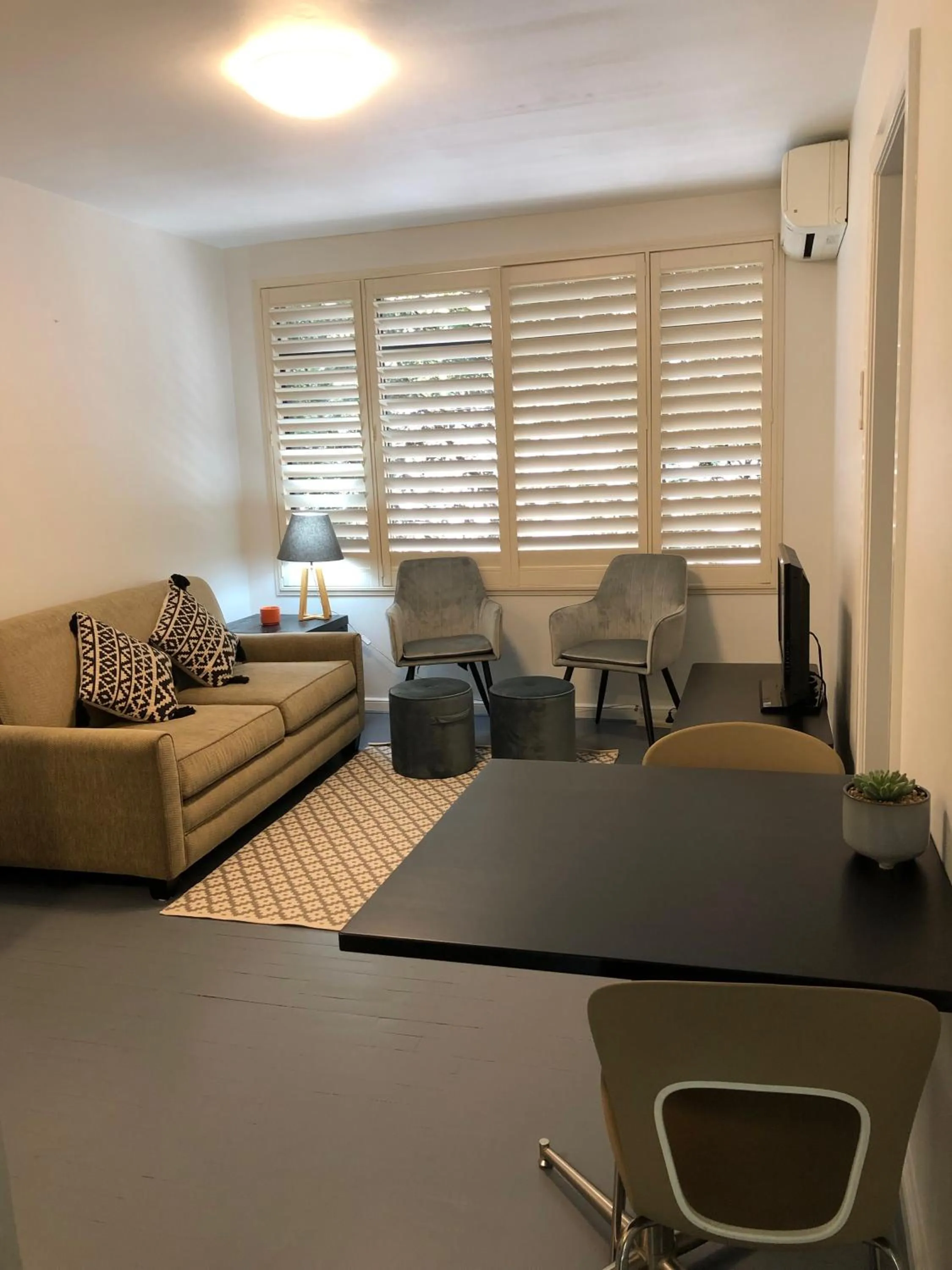 Living room in Ballantyne at Mosman Apartments