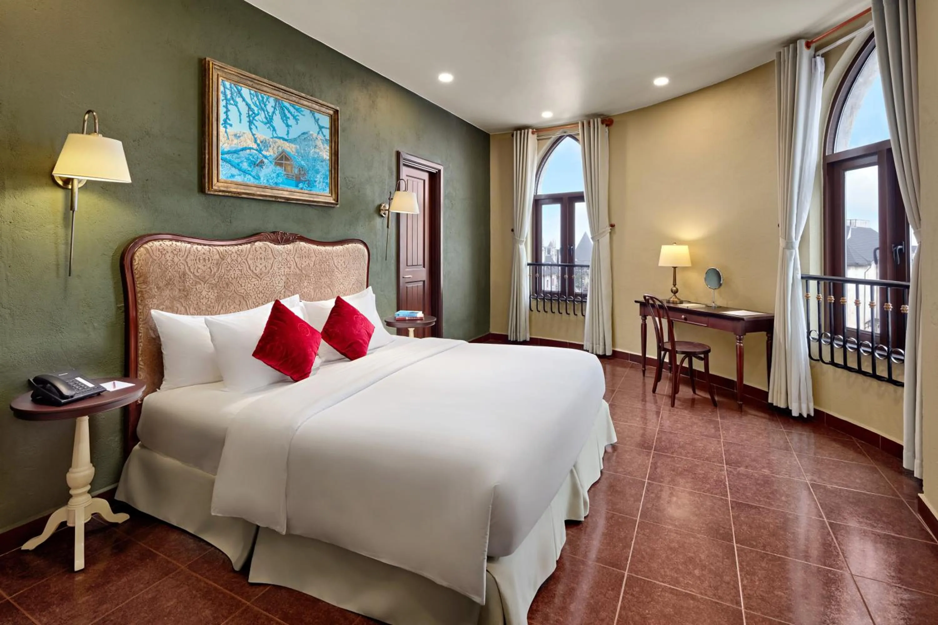 Bedroom, Bed in Mercure Danang French Village Bana Hills