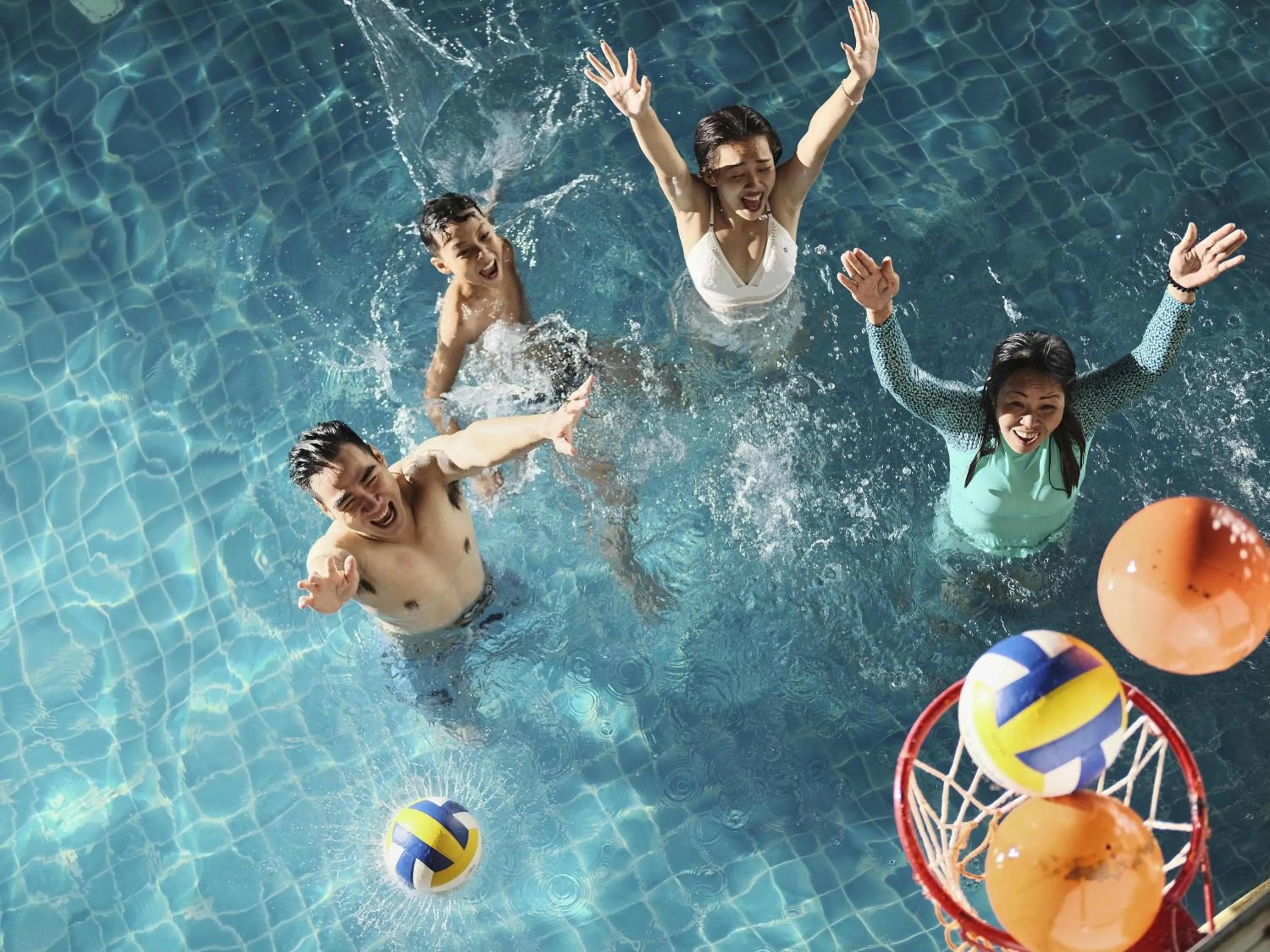 Pool view in Mercure Danang French Village Bana Hills