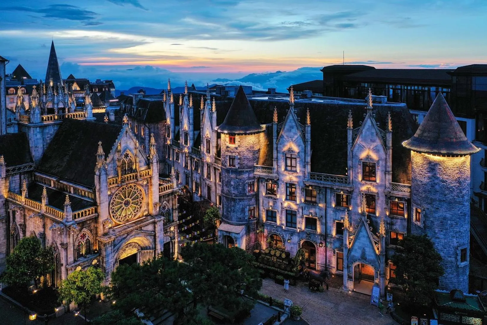 Property building in Mercure Danang French Village Bana Hills