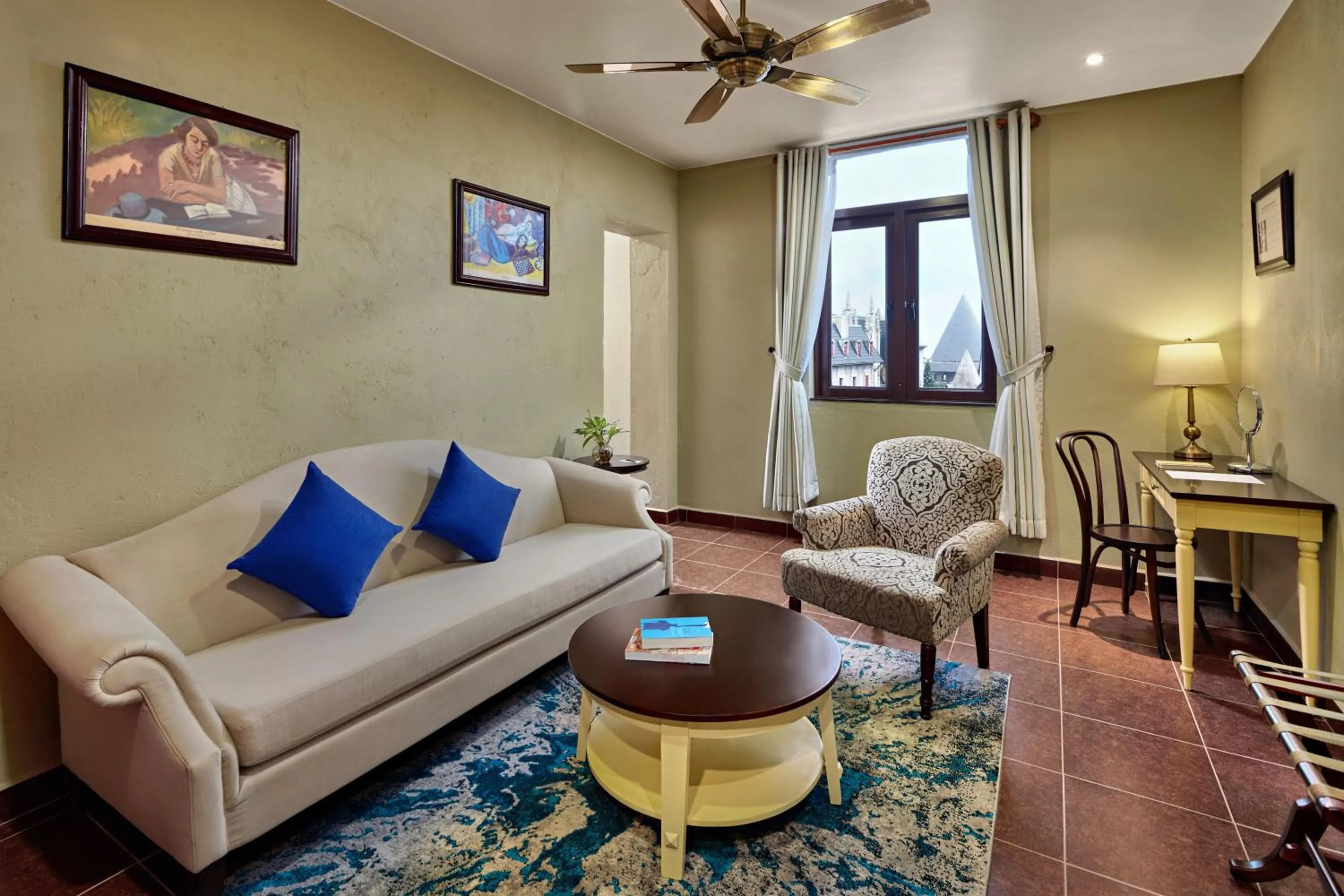 Living room in Mercure Danang French Village Bana Hills