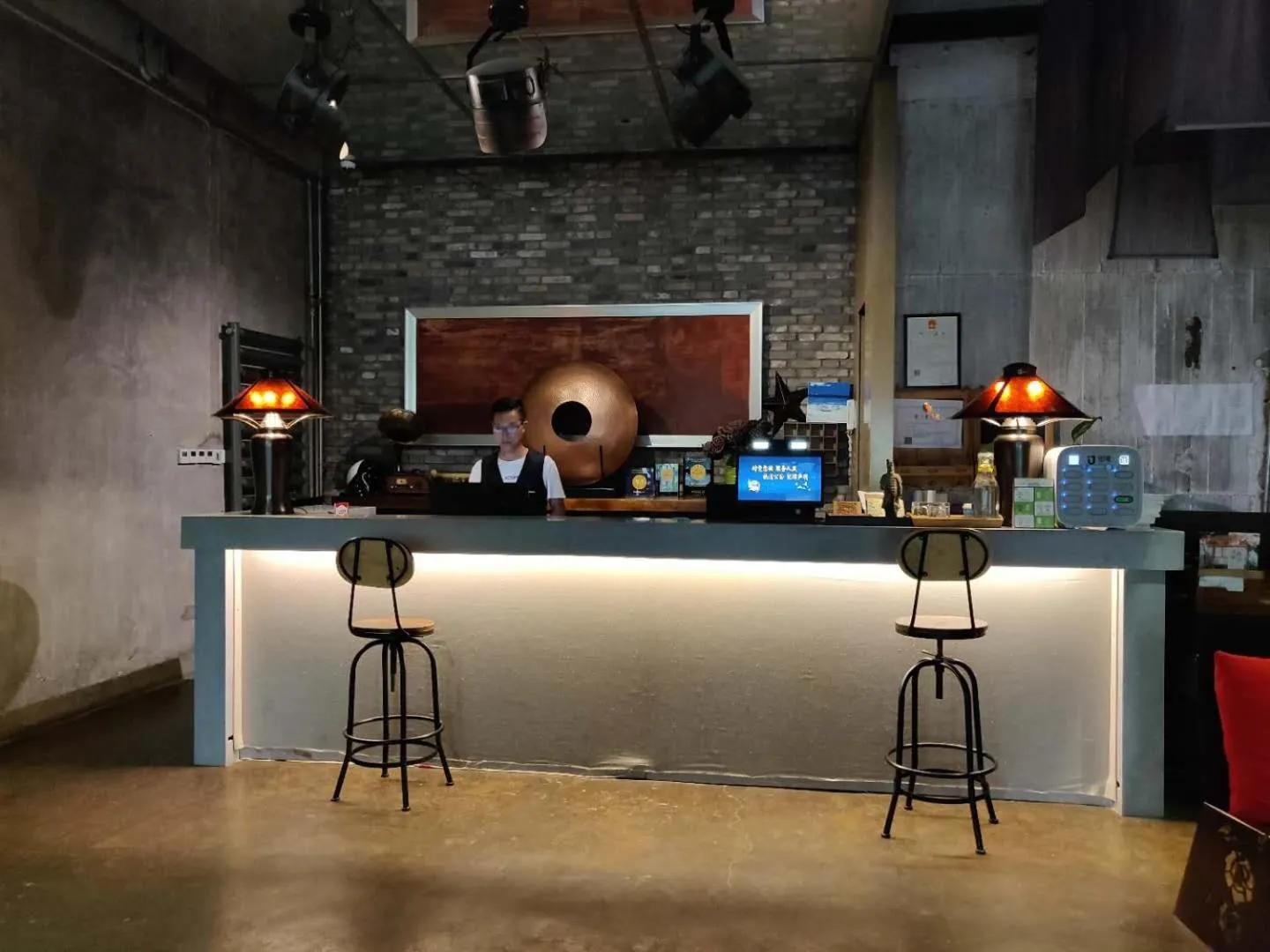 Lobby or reception in Time Tunnel Designer Hotel Xi'an