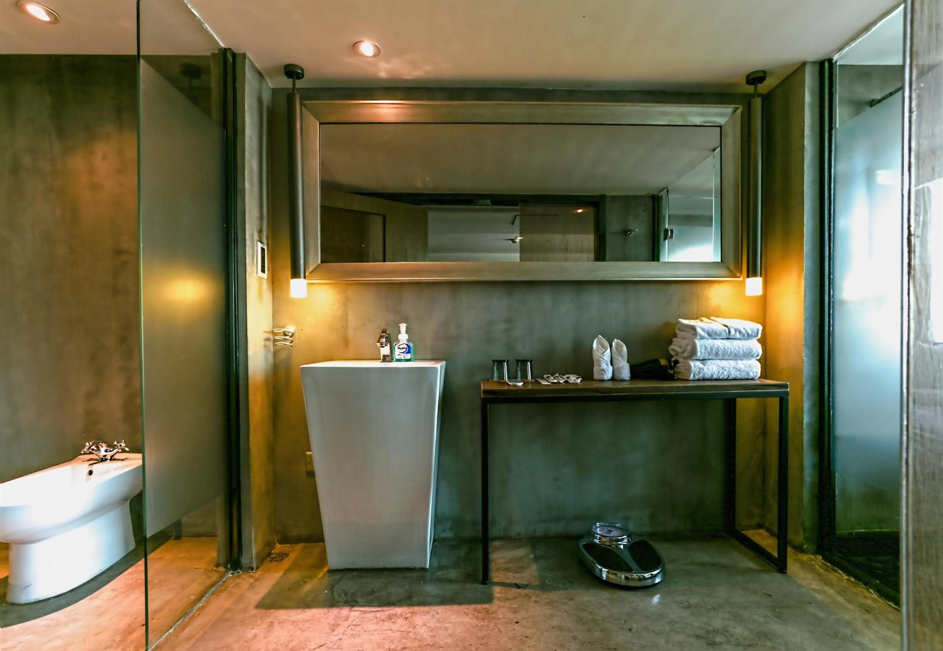 Bathroom in Time Tunnel Designer Hotel Xi'an