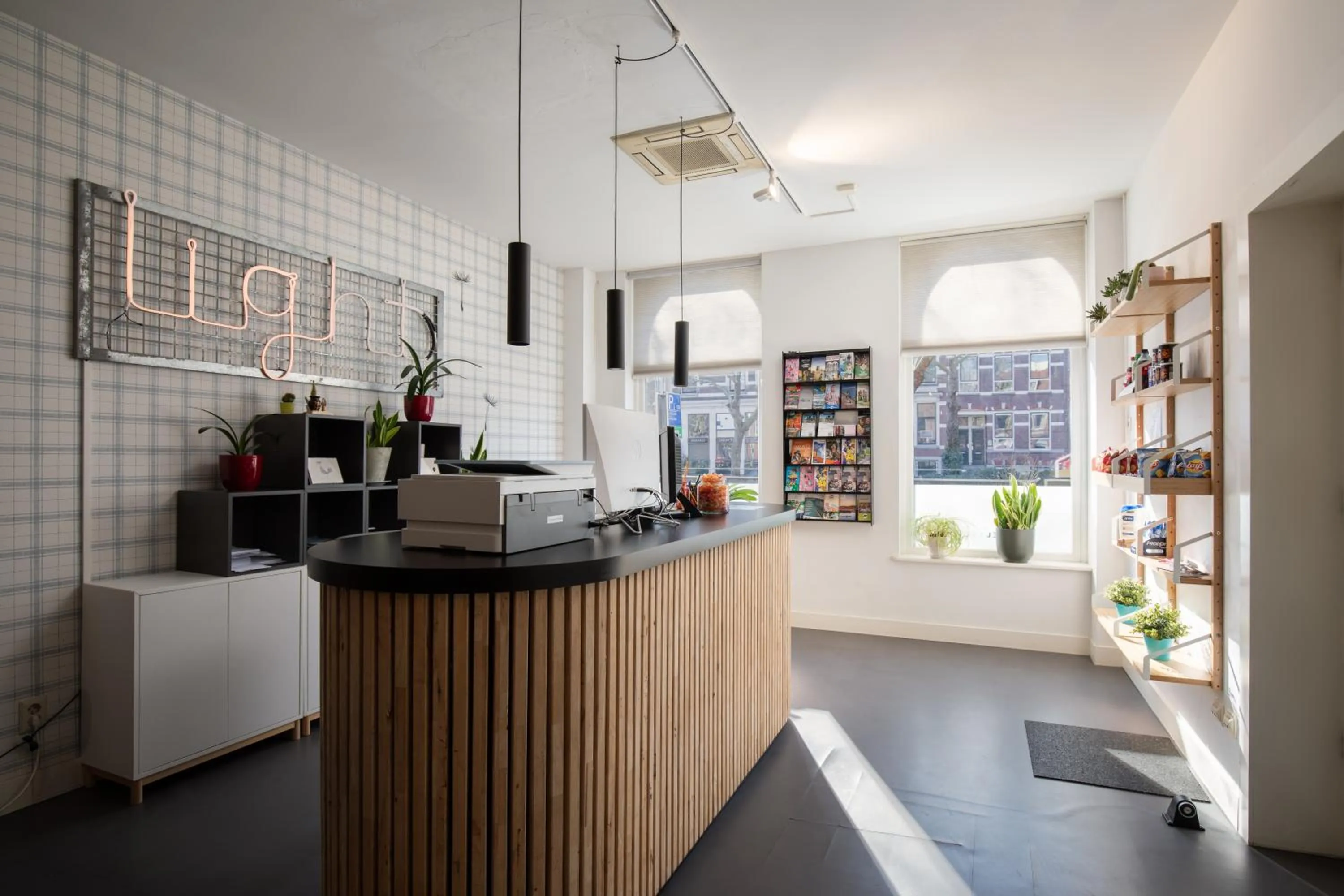 Lobby or reception in Hotel Light