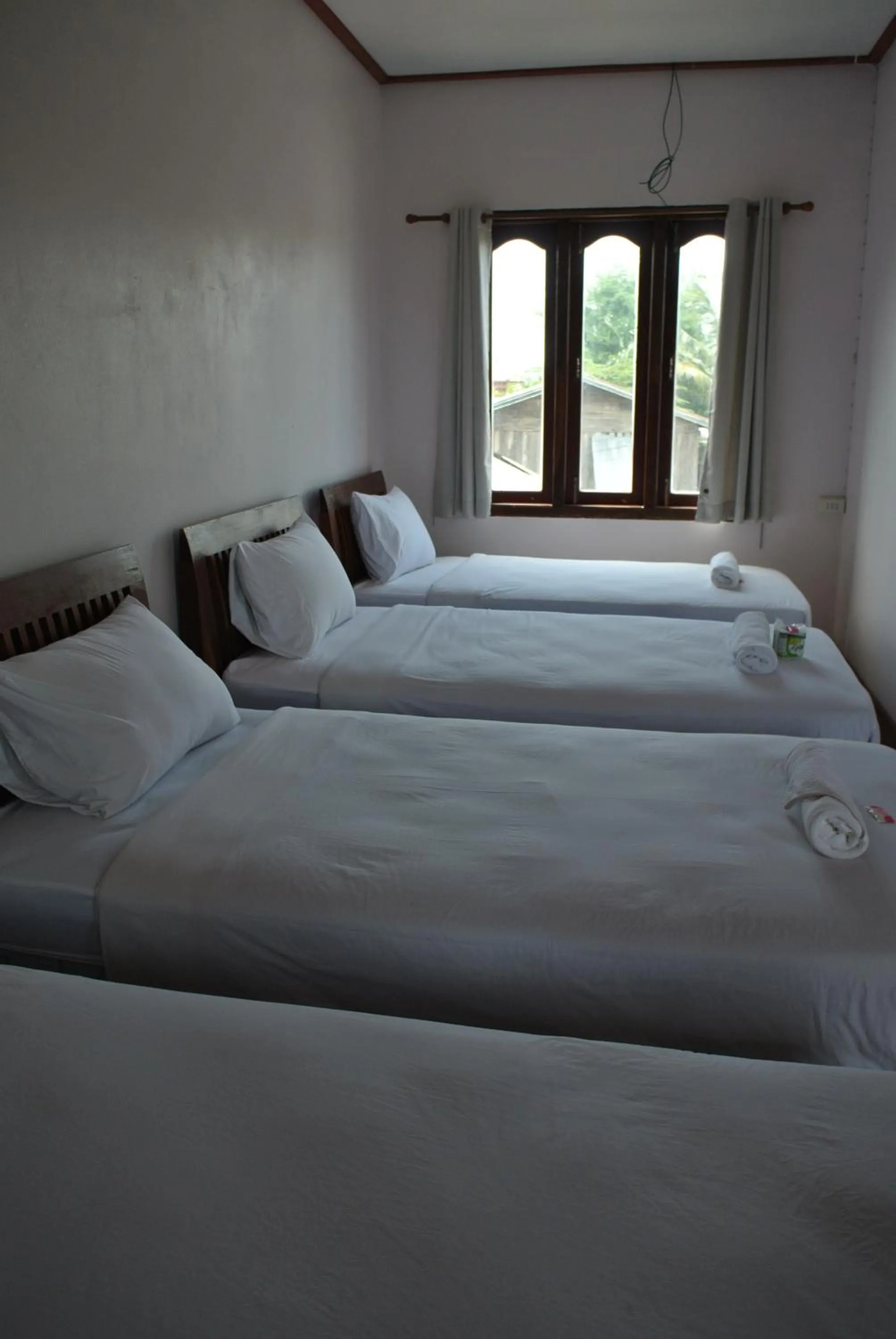 Bed in Mama Leurth Sunset Guesthouse
