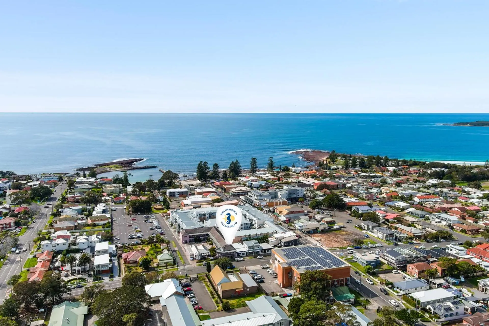 Bird's eye view in Shellharbour Village Motel