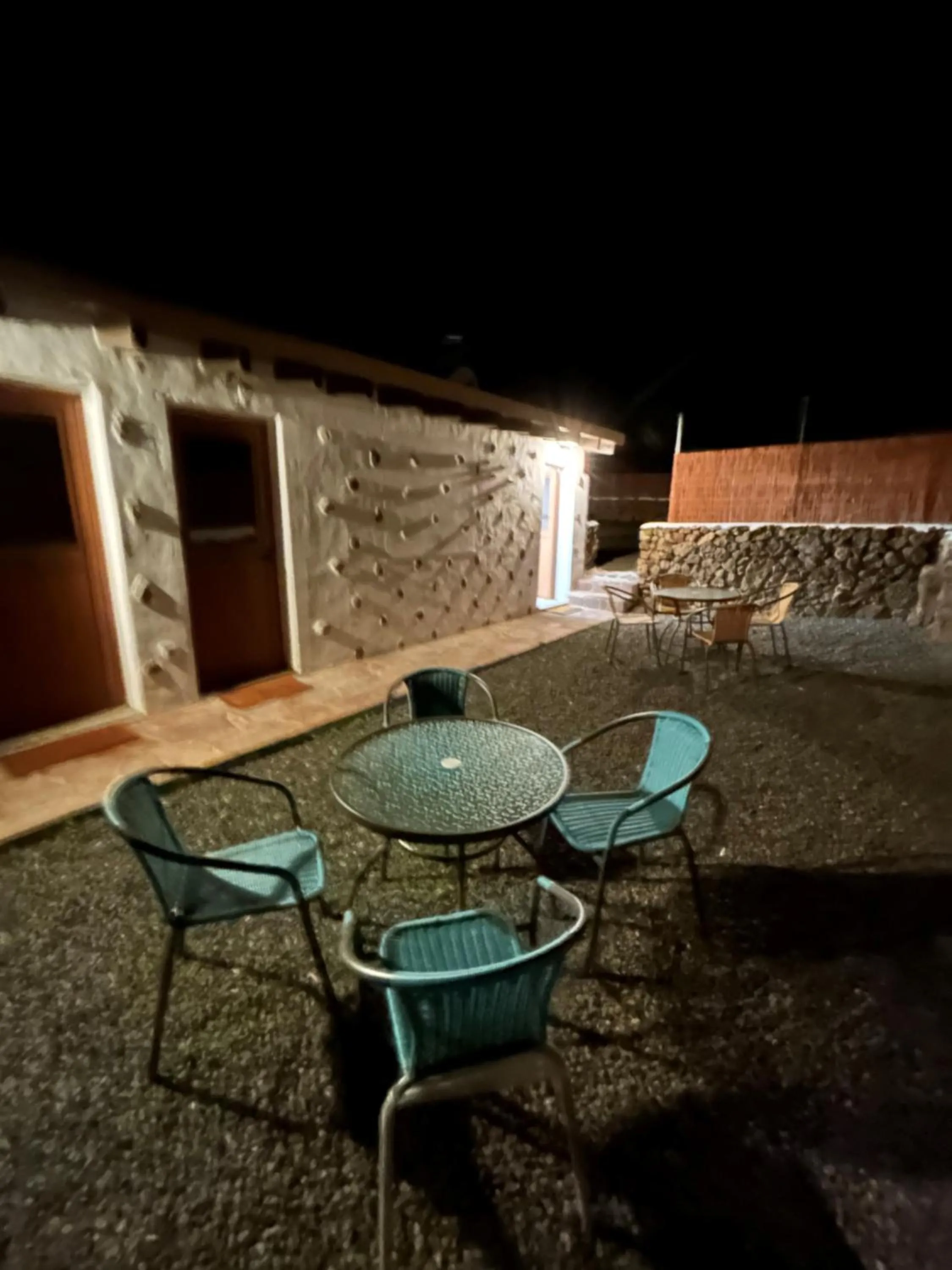 Patio in Hotel Rural Restaurante Mahoh