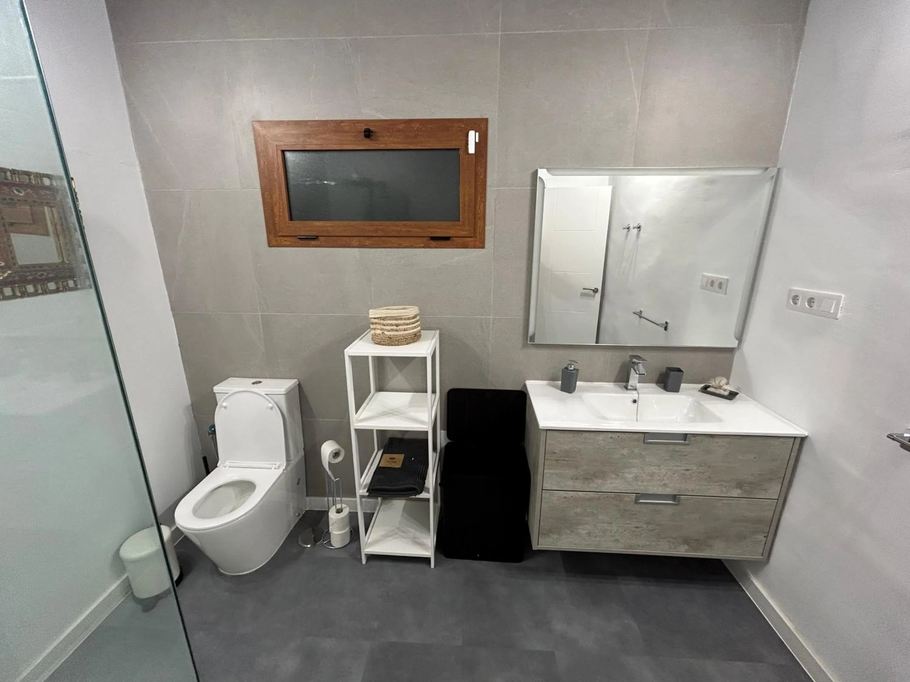 Bathroom in Hotel Rural Restaurante Mahoh