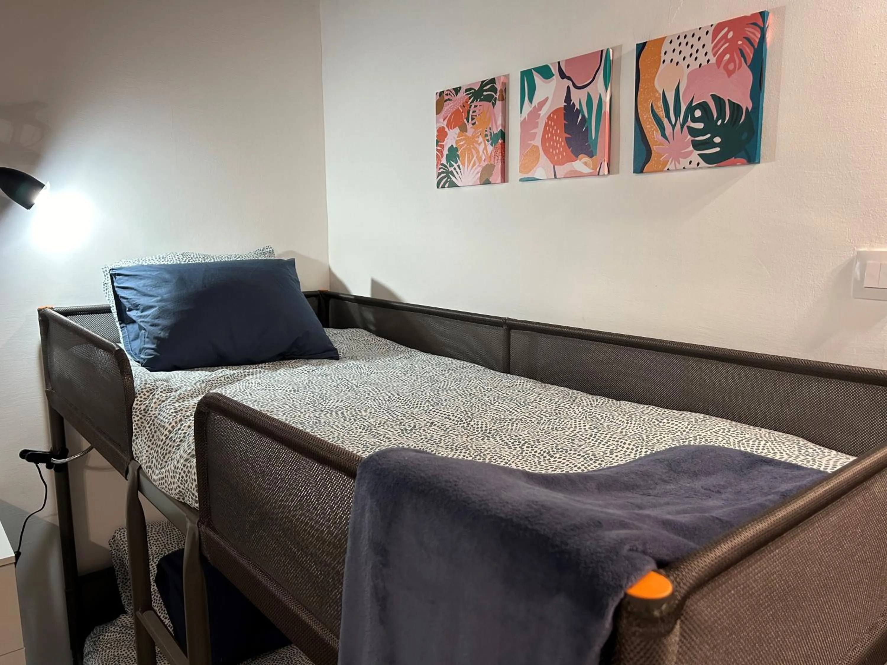 Bed in Hotel Rural Restaurante Mahoh