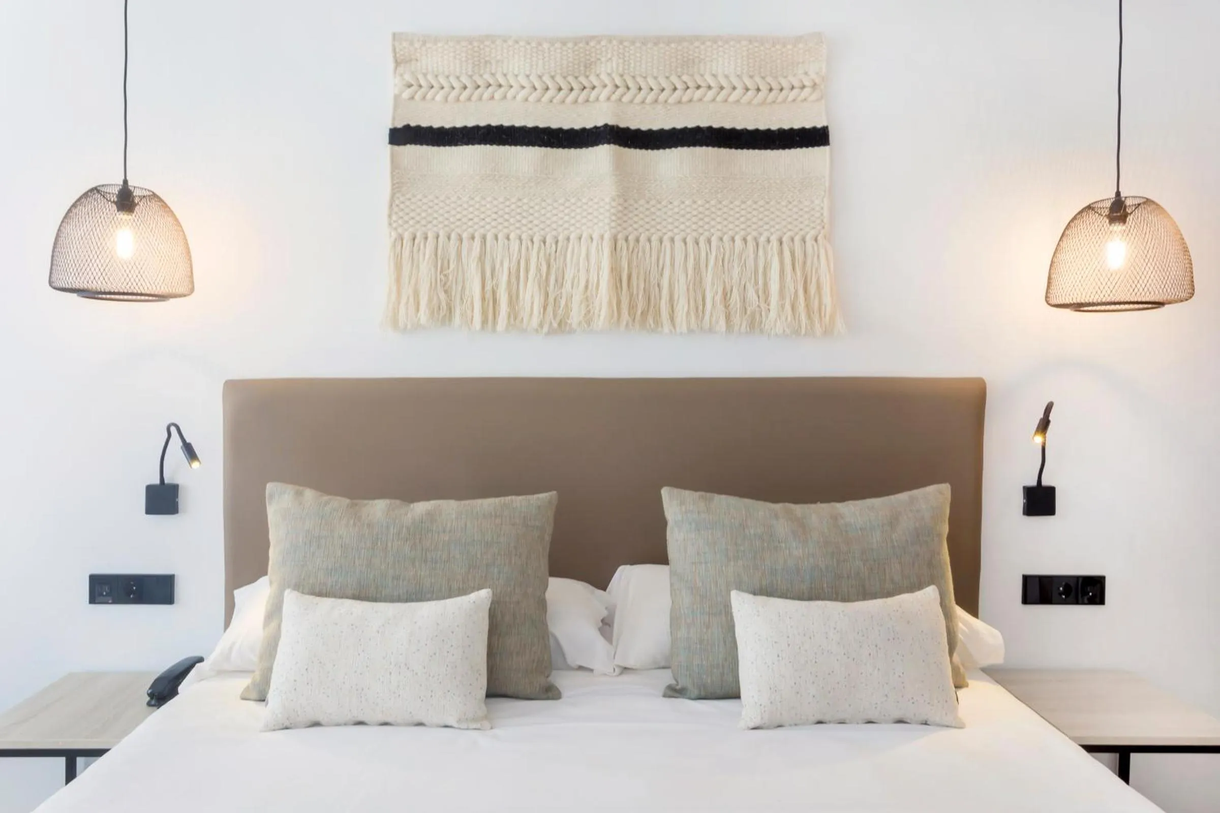 Bedroom, Bed in Hotel Sa Clau by Mambo